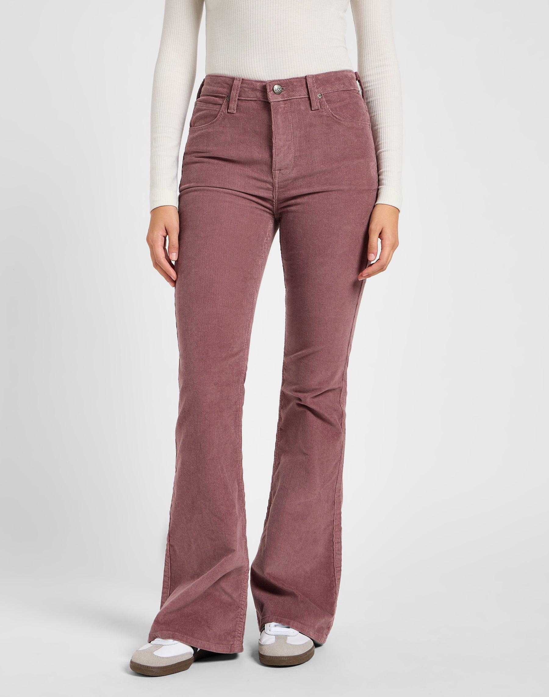 Breese en pantalon mauve de rêve Lee   