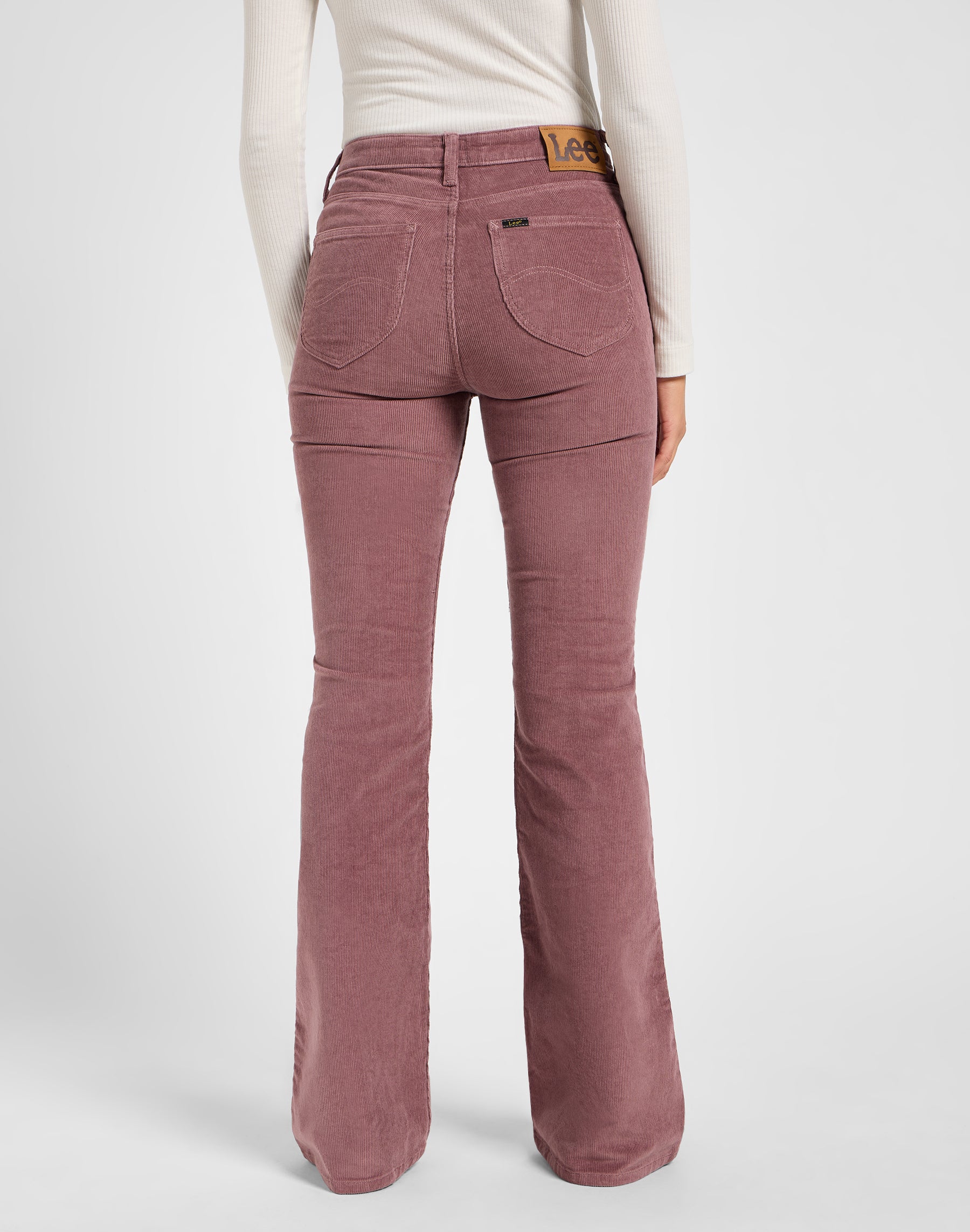 Breese en pantalon mauve de rêve Lee   