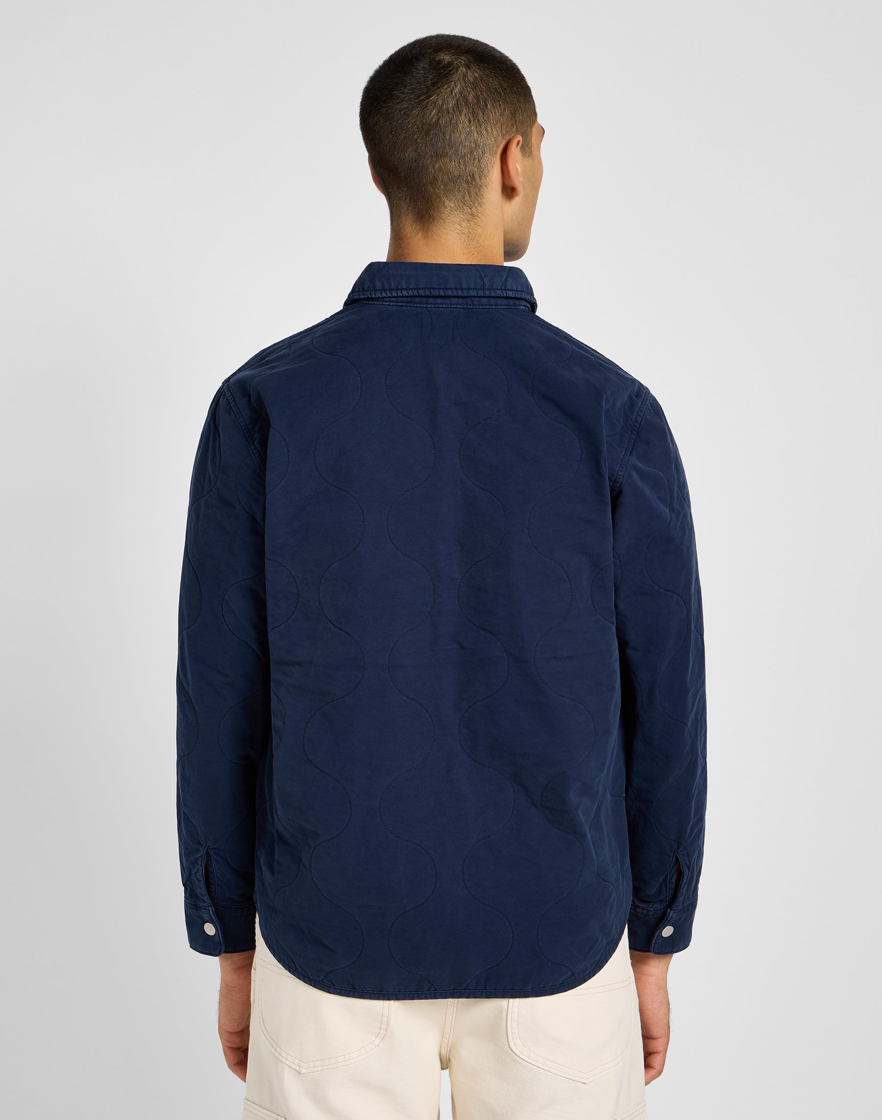 Veste T-shirt matelassée en Mood Indigo Lee   