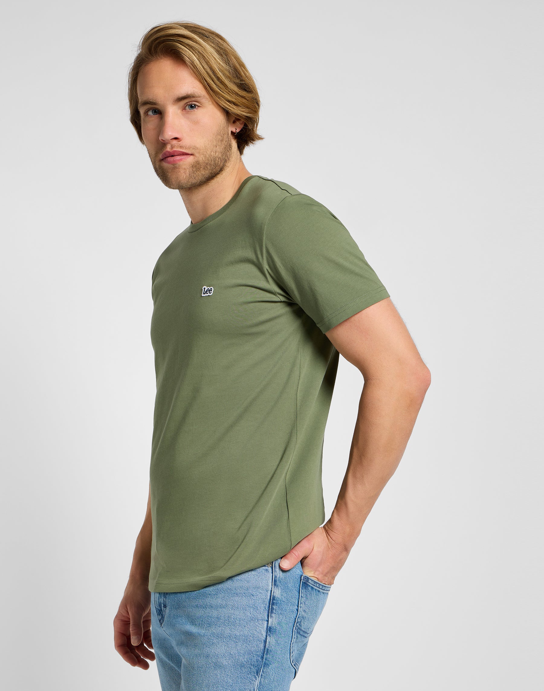 Tee shortleeves Patch Logo in Mercantile Green T-shirts Lee   