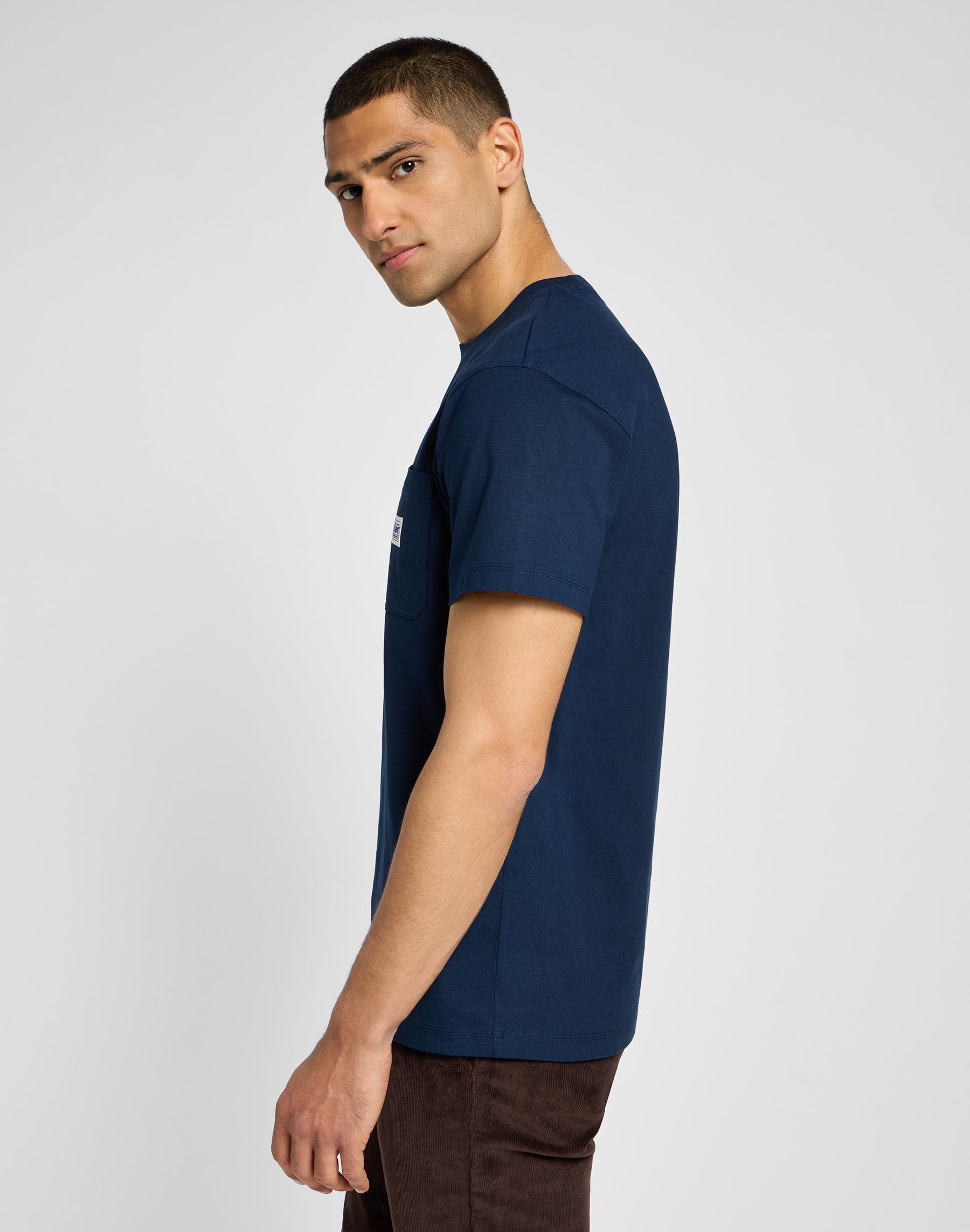 WW Pocket Tee in Inky Blue T-shirts Lee   