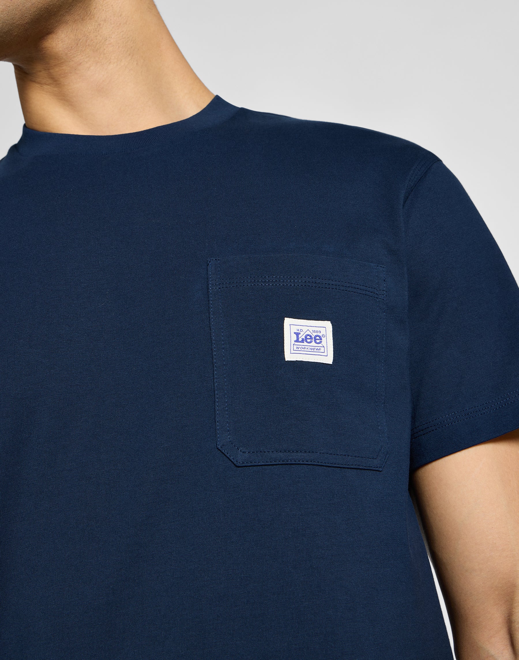 WW Pocket Tee in Inky Blue T-shirts Lee   