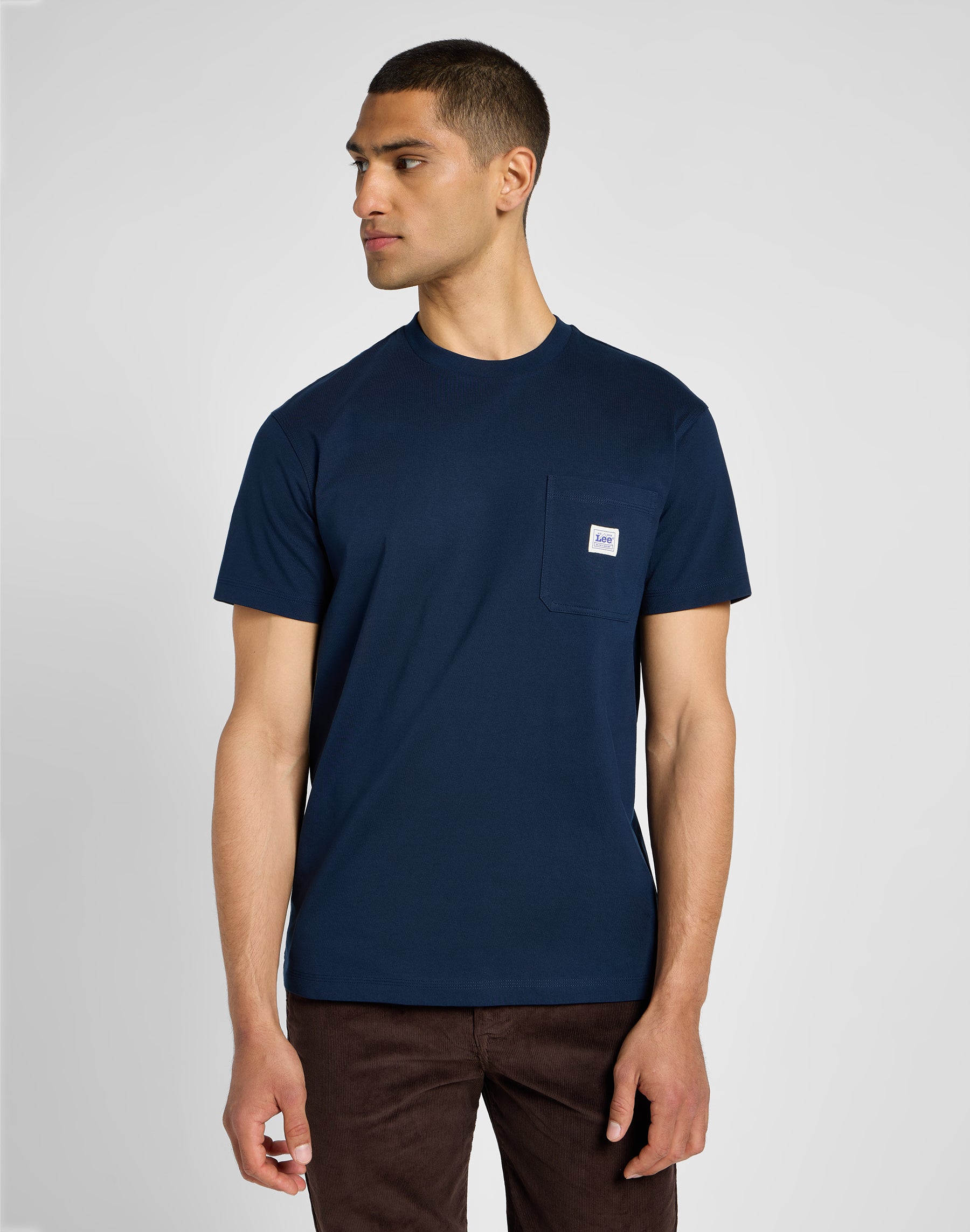 WW Pocket Tee in Inky Blue T-shirts Lee   