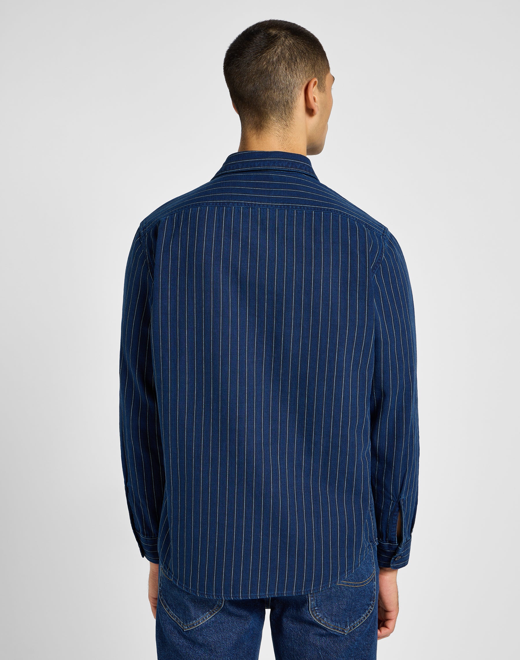 Chemises Worker Shirt 2.0 en Indigo Lee   