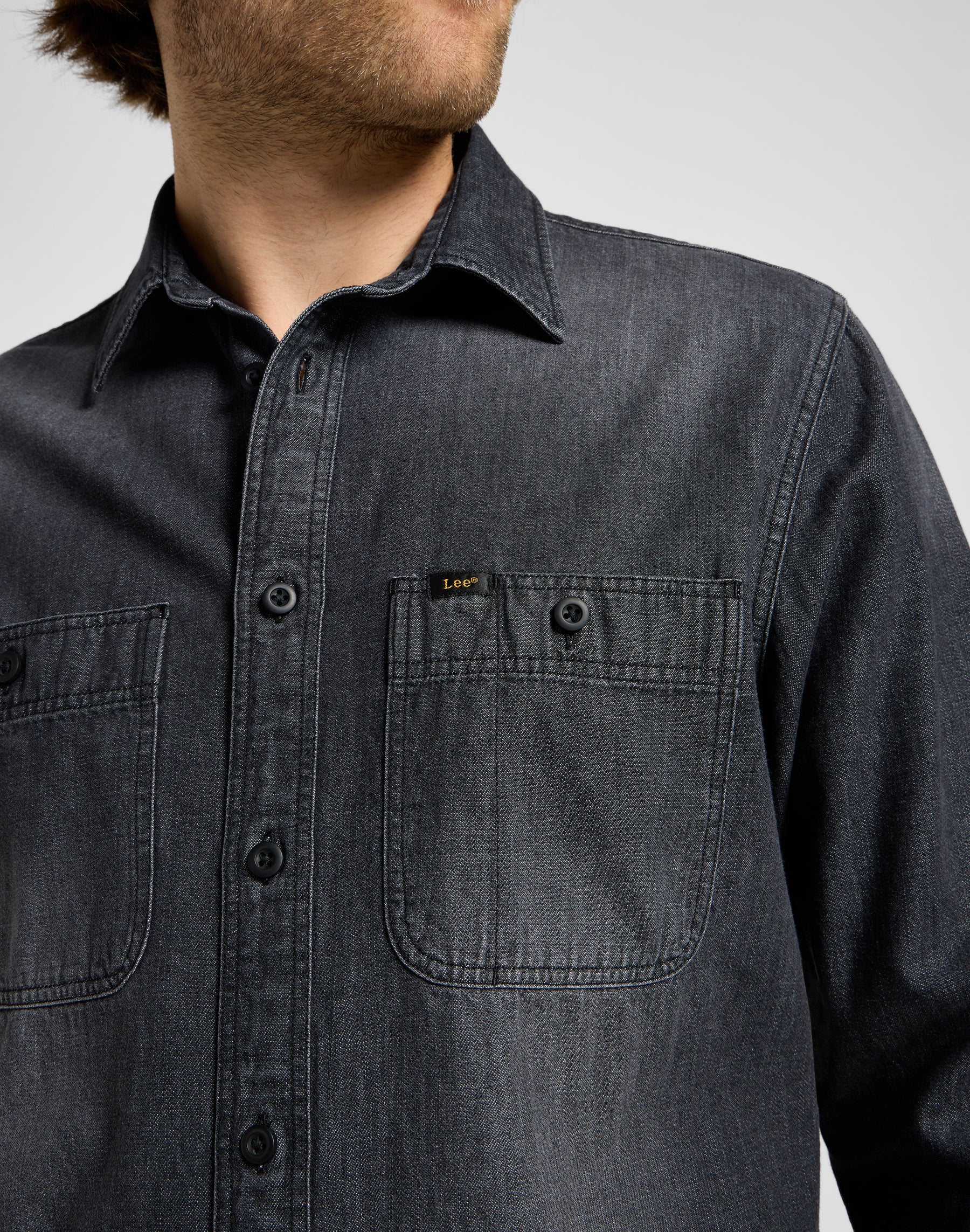 Worker Shirt 2.0 in Chemises Granite Wash Lee   