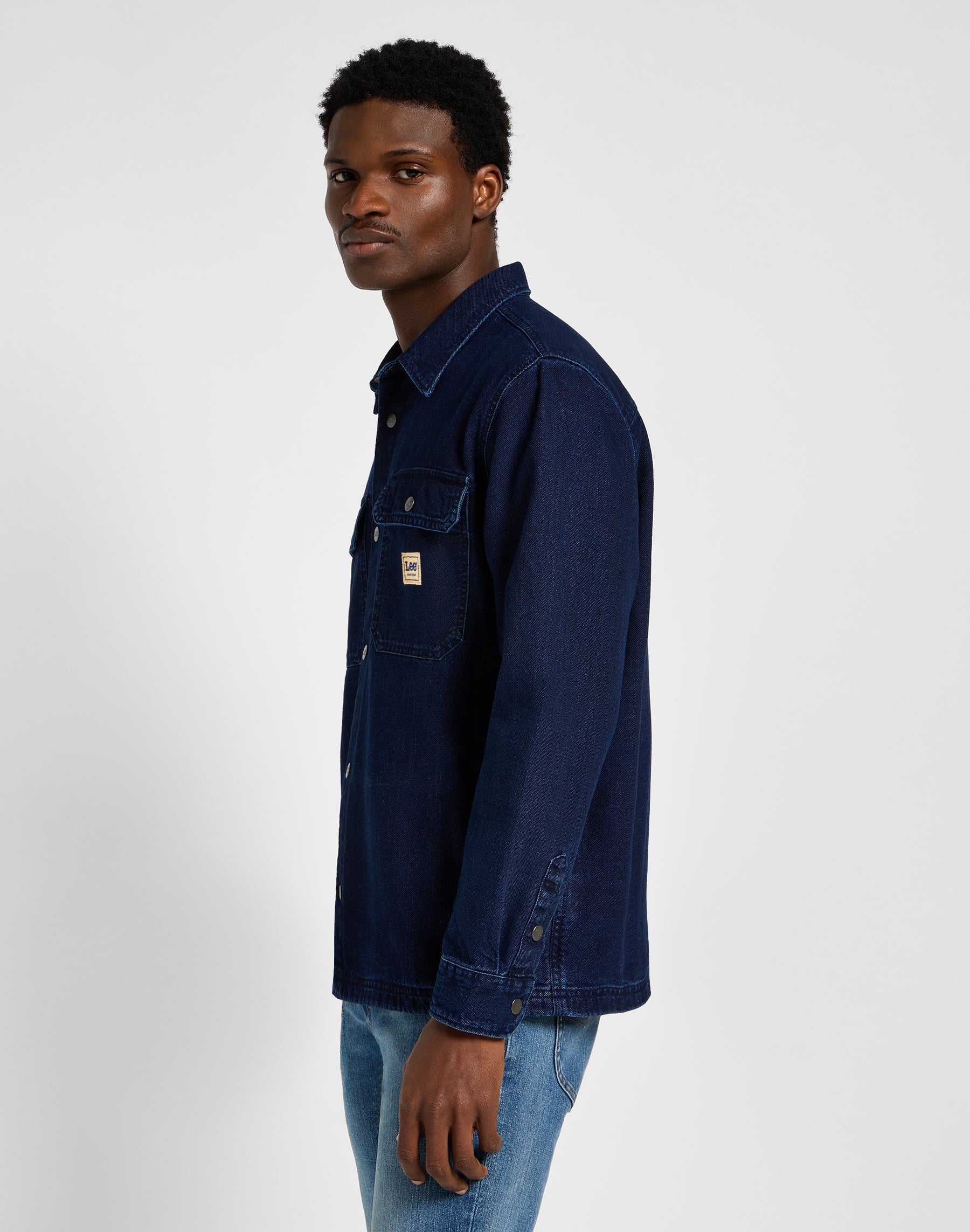 Survêtement Workwear en Medium Worn Wash Chemises Lee   