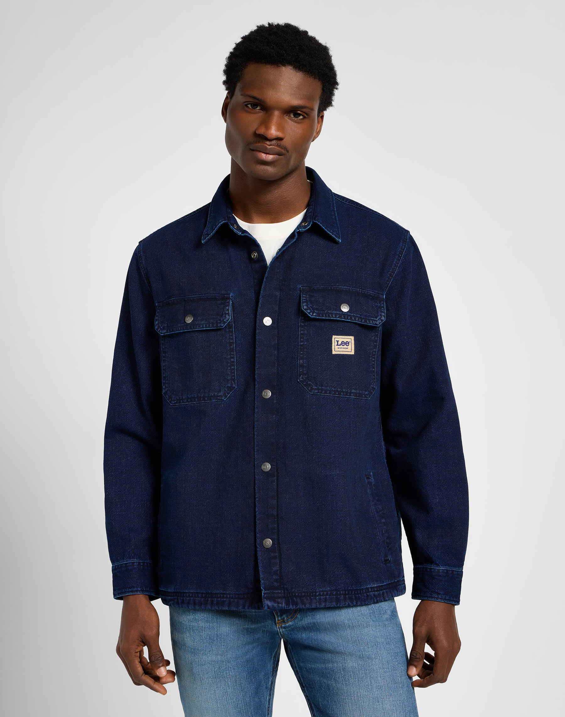 Survêtement Workwear en Medium Worn Wash Chemises Lee   