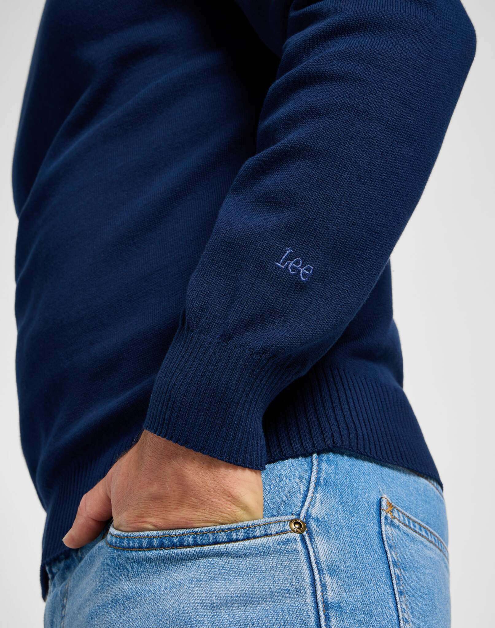 Sweat Clean Raglan en True Navy Sweatshirts Lee