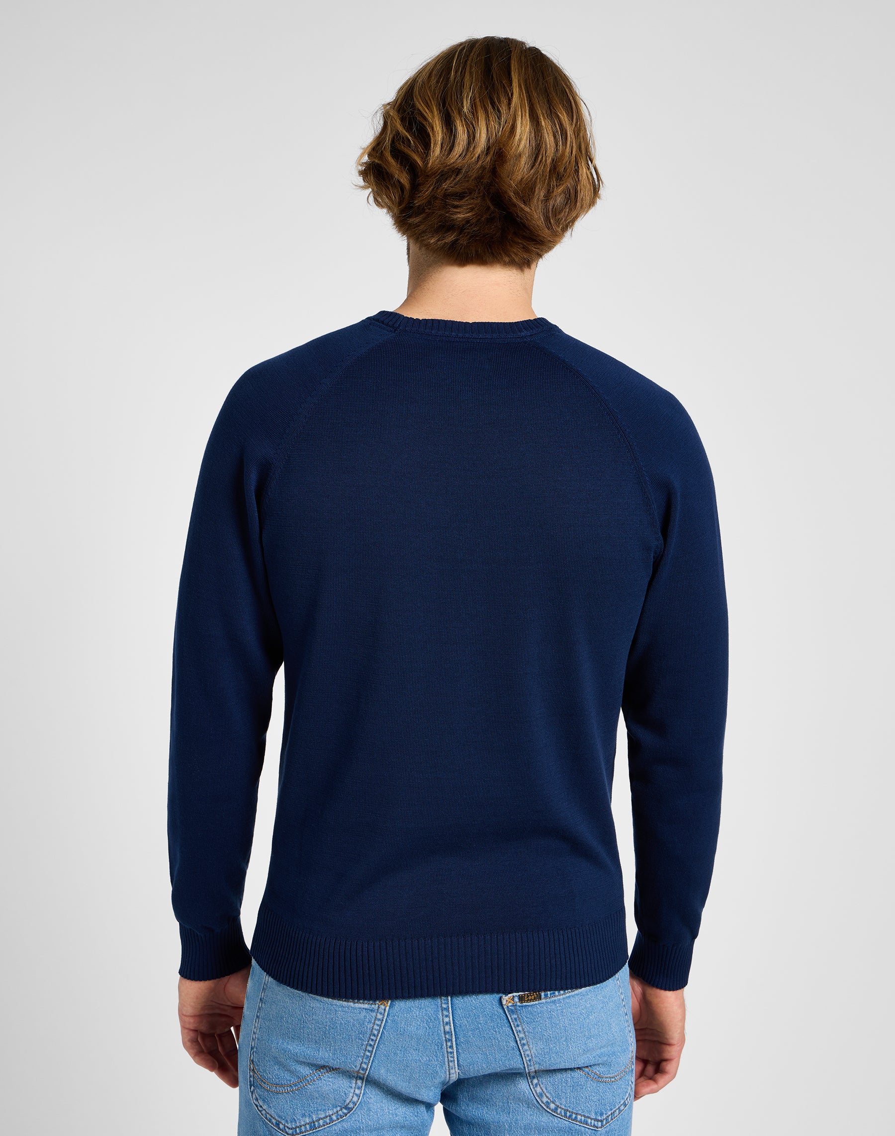 Sweat Clean Raglan en True Navy Sweatshirts Lee   