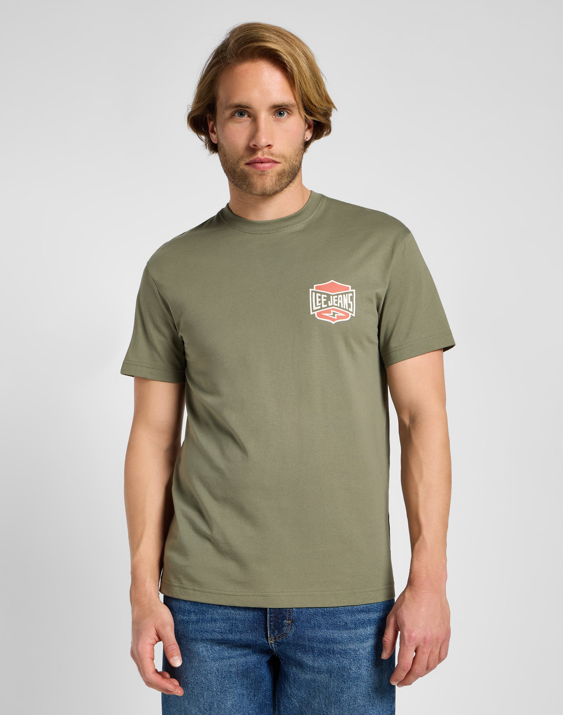 Shortleeves Relaxed Tee in Mercantile Green T-shirts Lee   