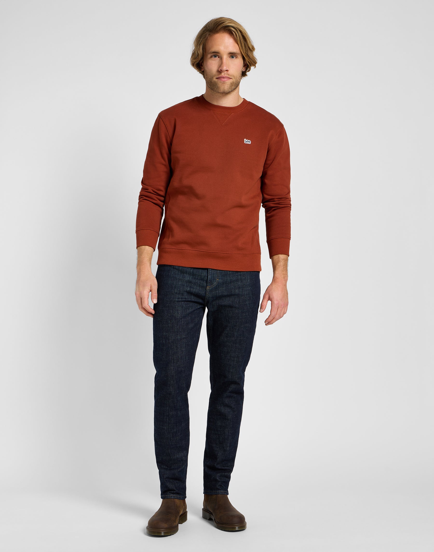 Sweat-shirt ras du cou Plain dans Sweet Maple Sweatshirts Lee   