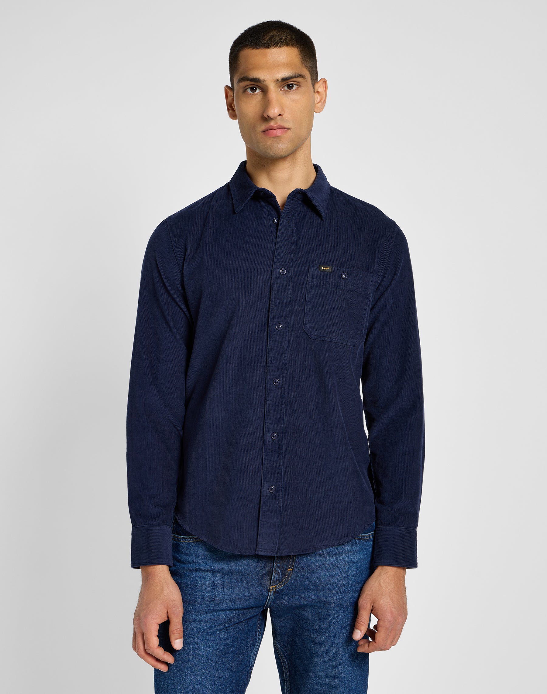 Leesure Shirt in Chemises Real Indigo Lee   