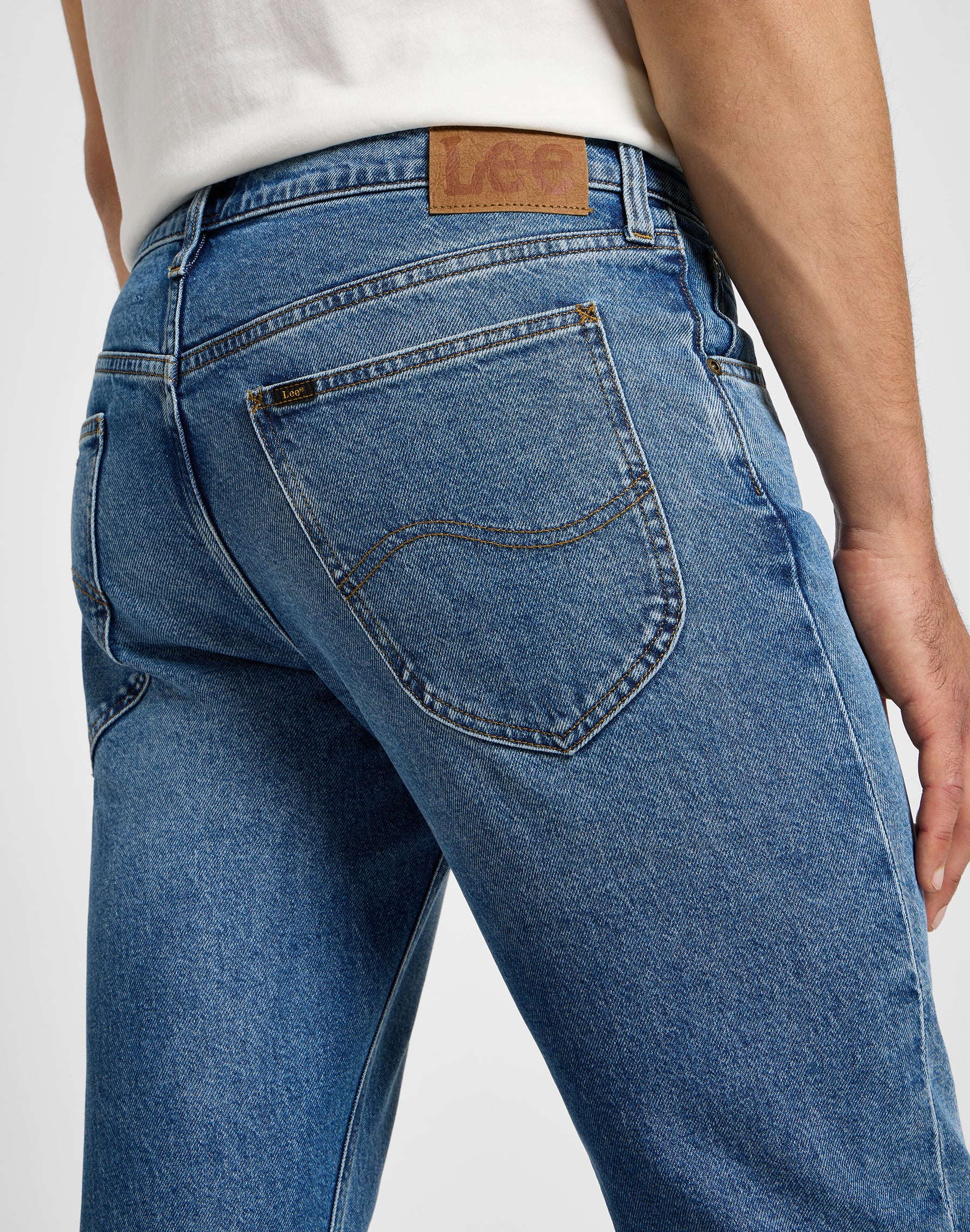 Daren Zip Fly en jeans Riverway Lee   