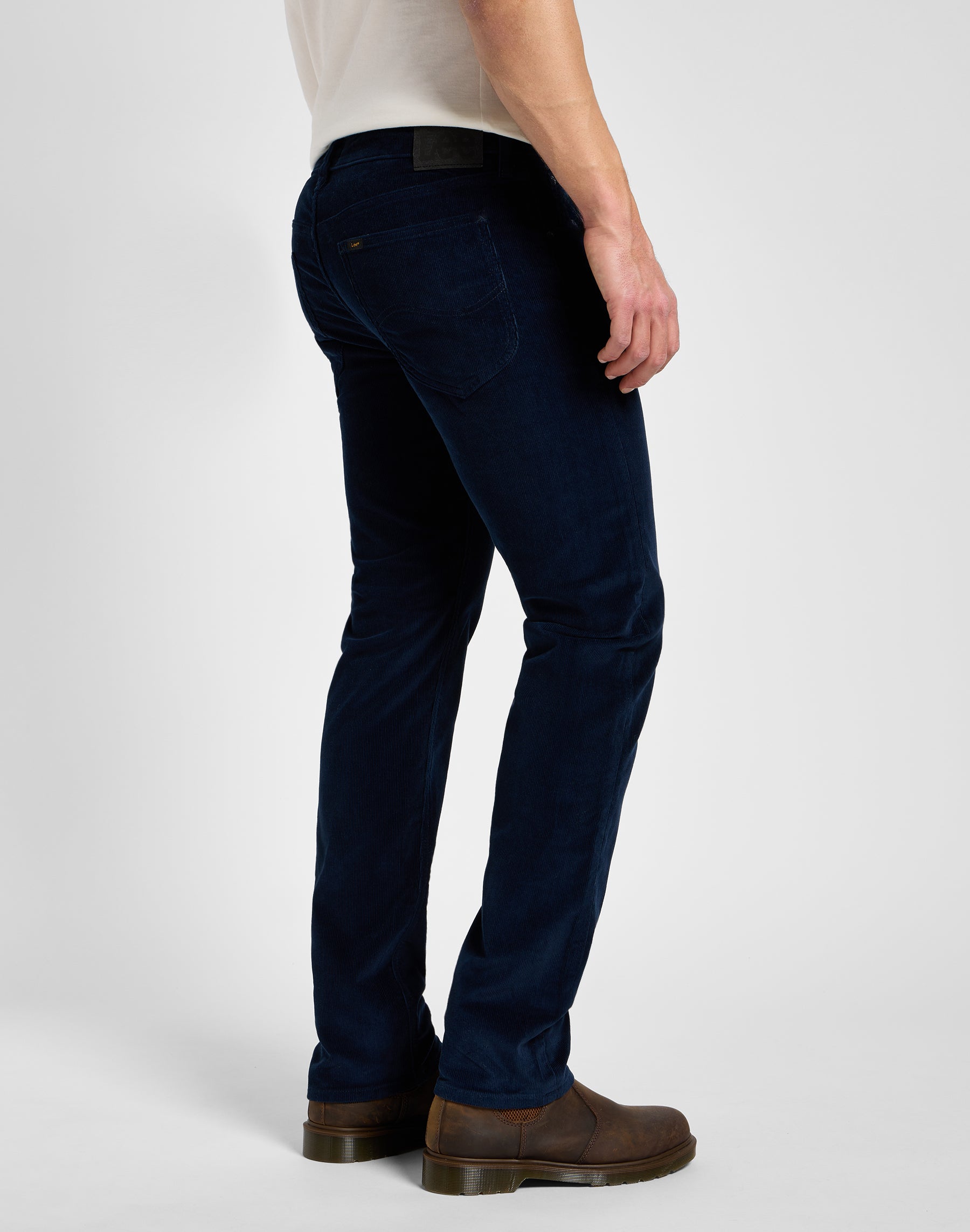 Daren Zip Fly en pantalon Rivet Navy Lee   