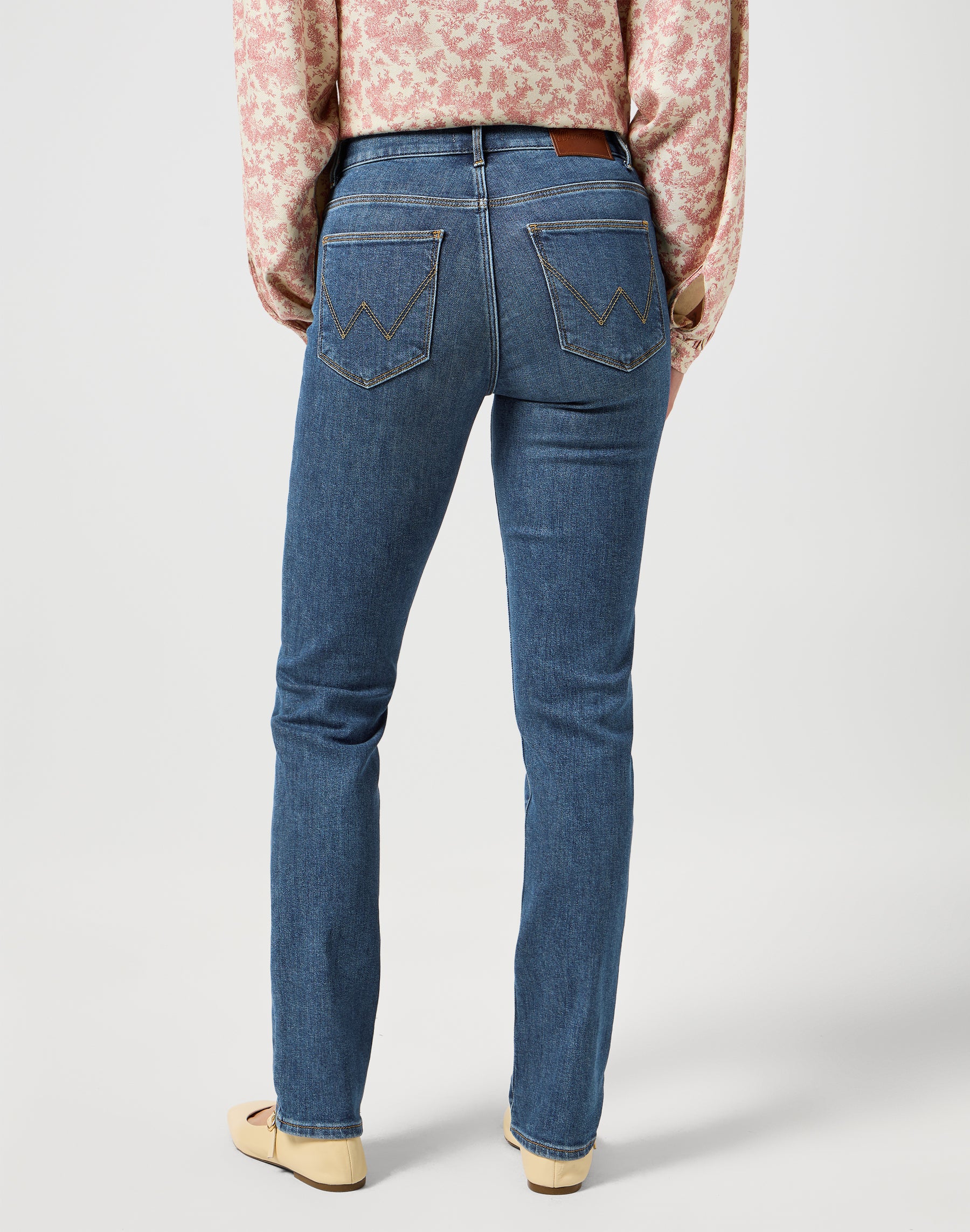 Slim en denim smokey Jeans Wrangler   