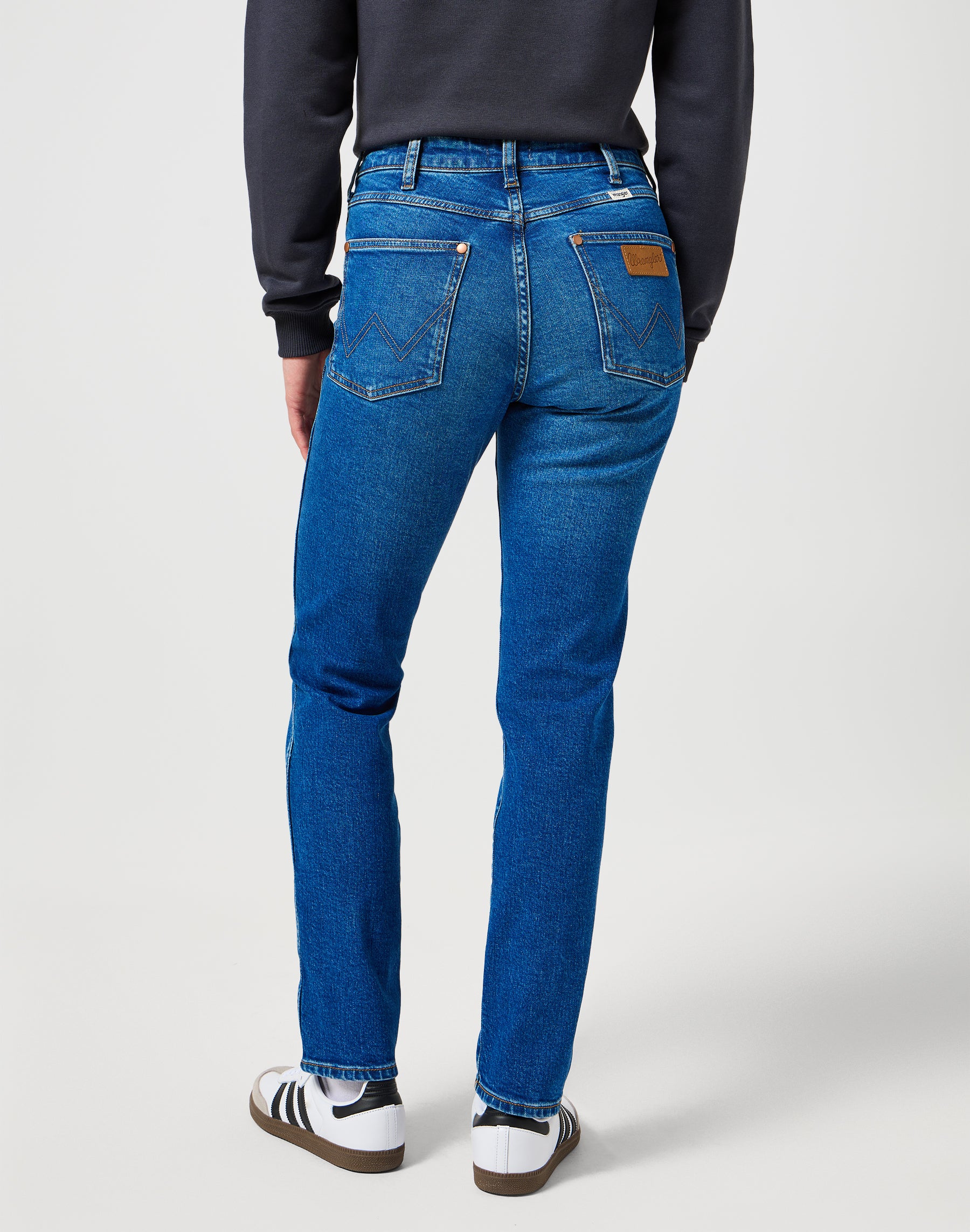 Piper en jeans Indigo Dusk Wrangler   