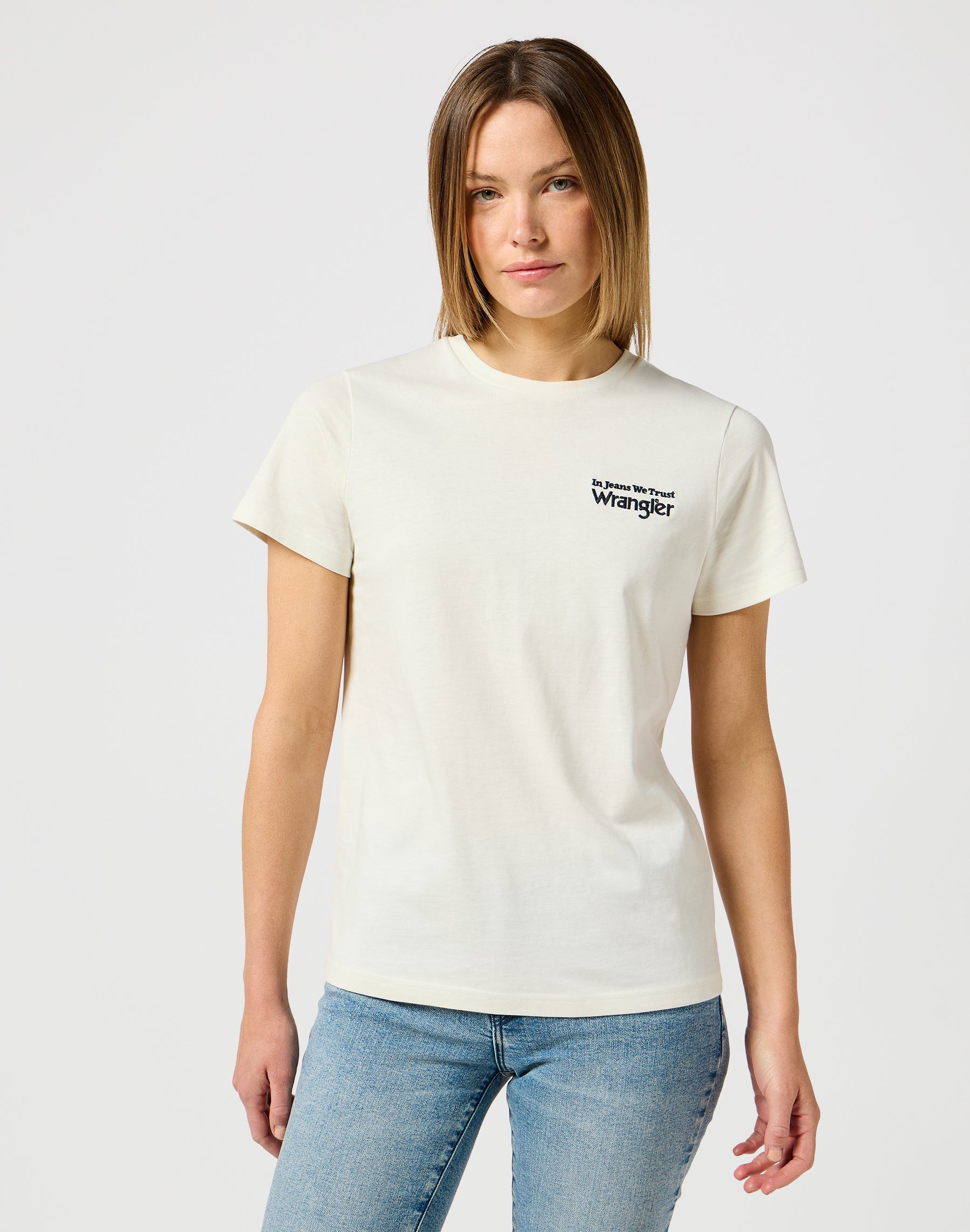 Graphic Tee in Vintage White T-shirts Wrangler   