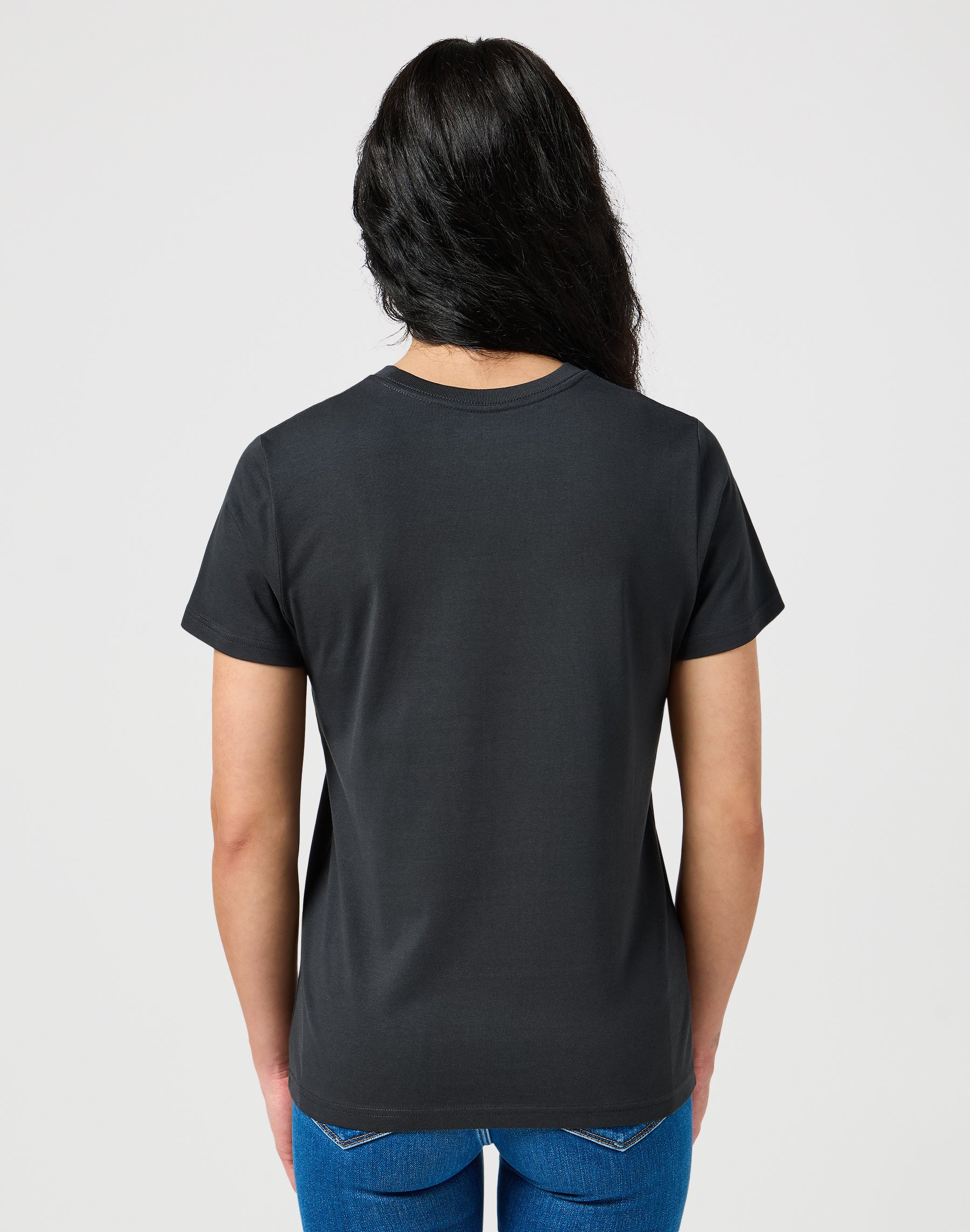 Graphic Tee in Faded Black T-shirts Wrangler   