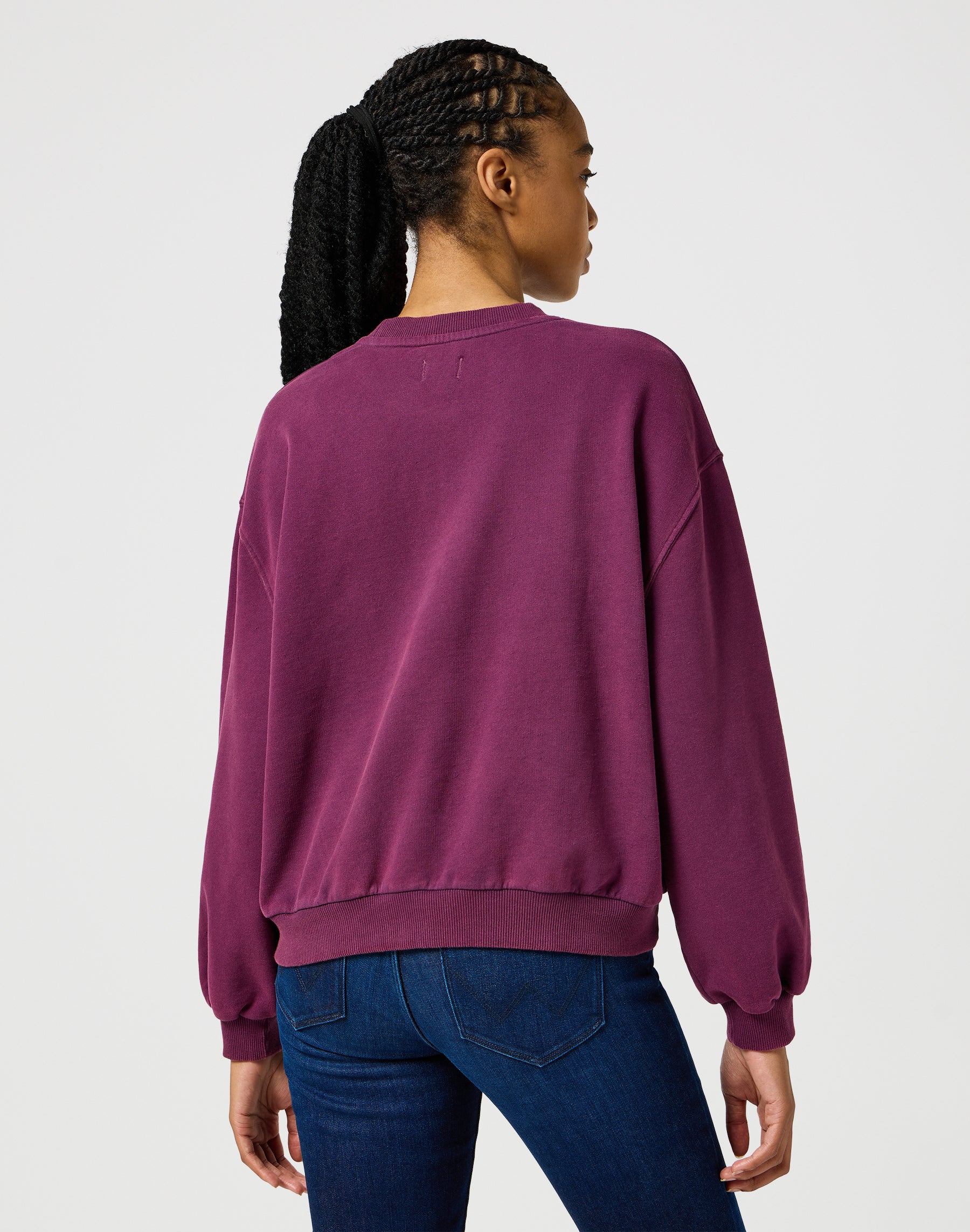 Sweat surdimensionné à l'italienne Plum Sweatshirts Wrangler   