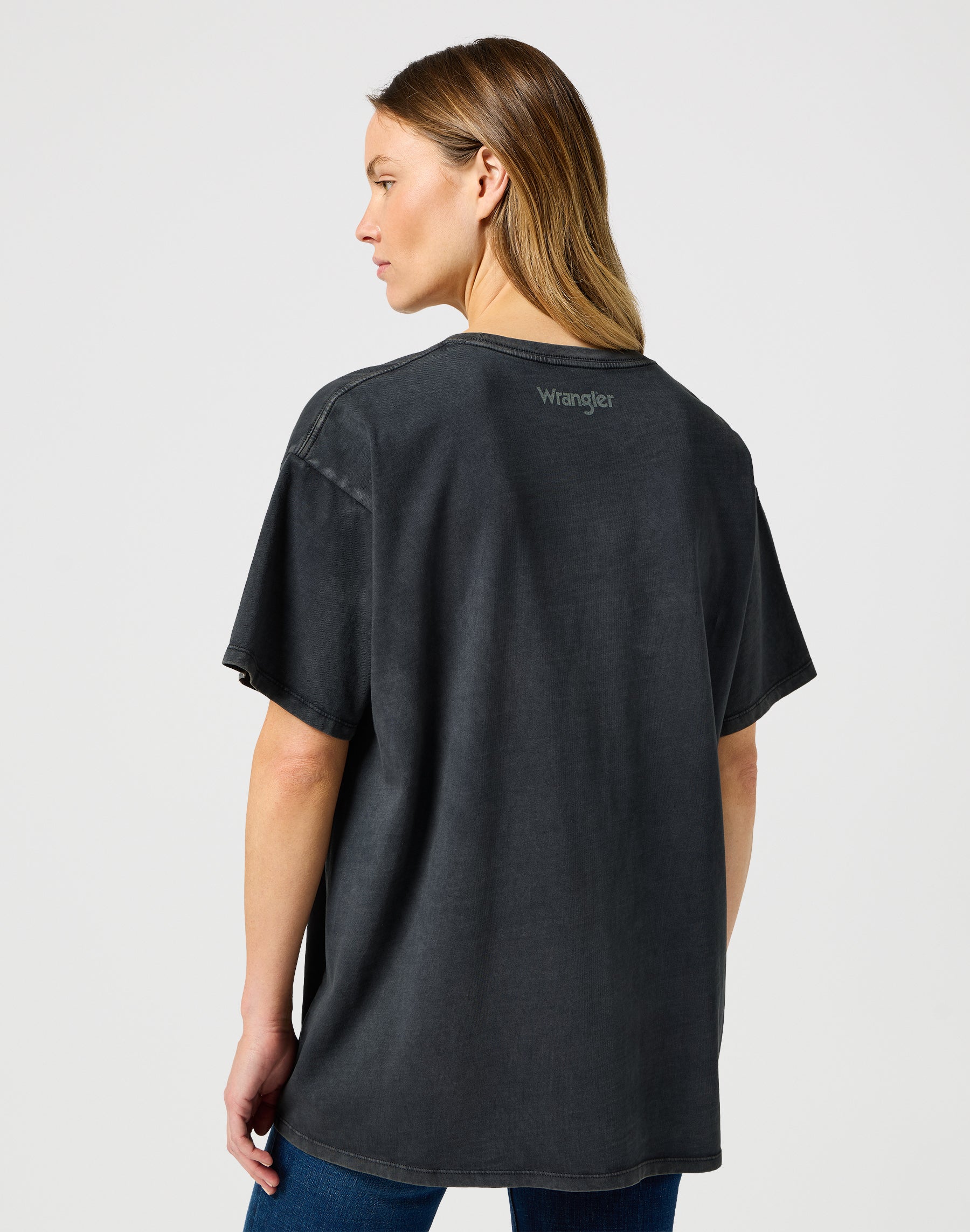 Oversized Tee in Faded Black T-Shirts Wrangler   