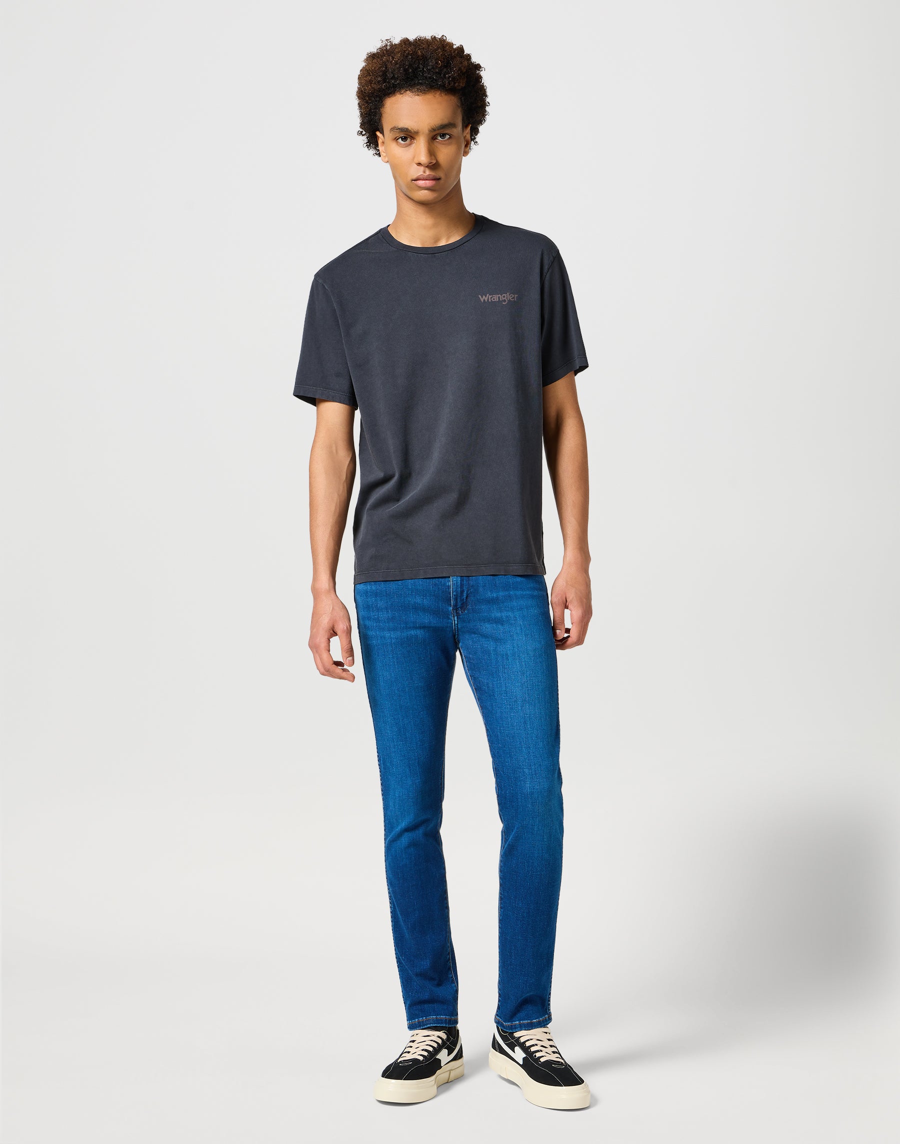 Larston en jeans Indigo Waves Wrangler   