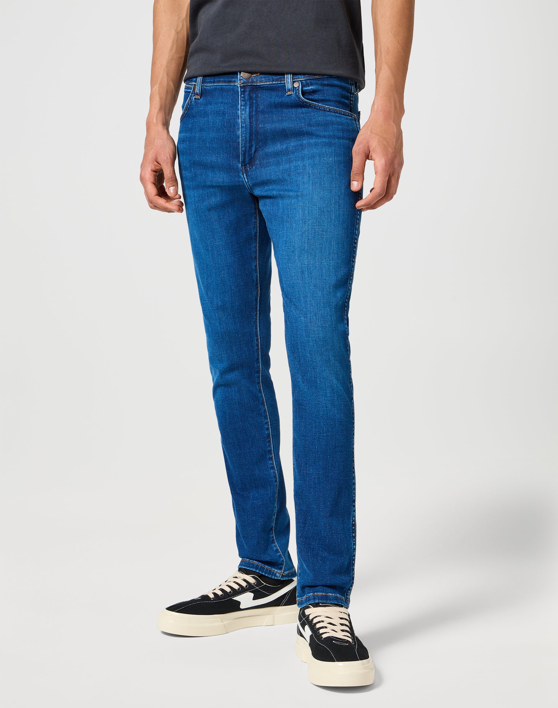 Larston en jeans Indigo Waves Wrangler   