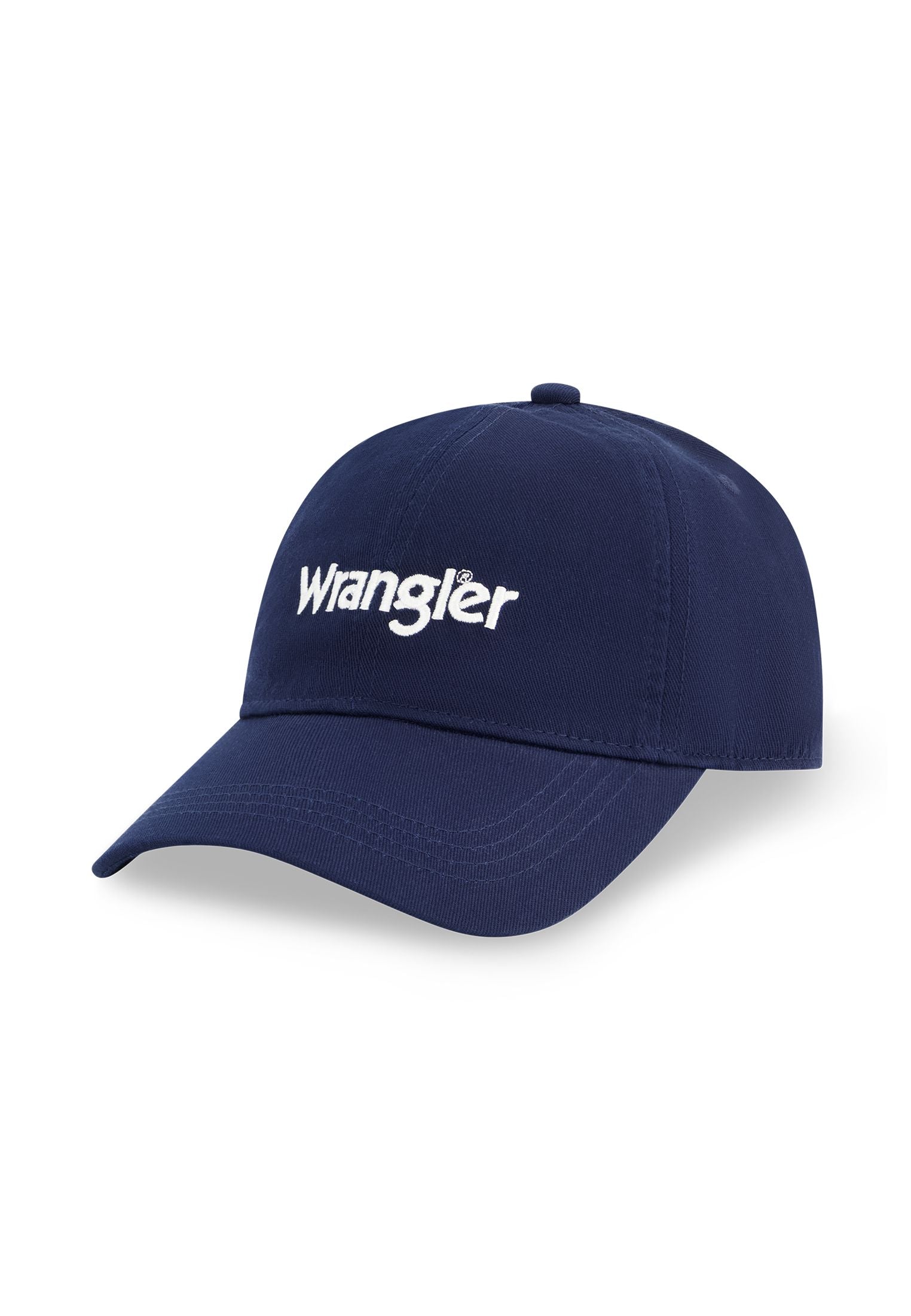 Casquette Washed Logo in Navy Casquettes Wrangler   