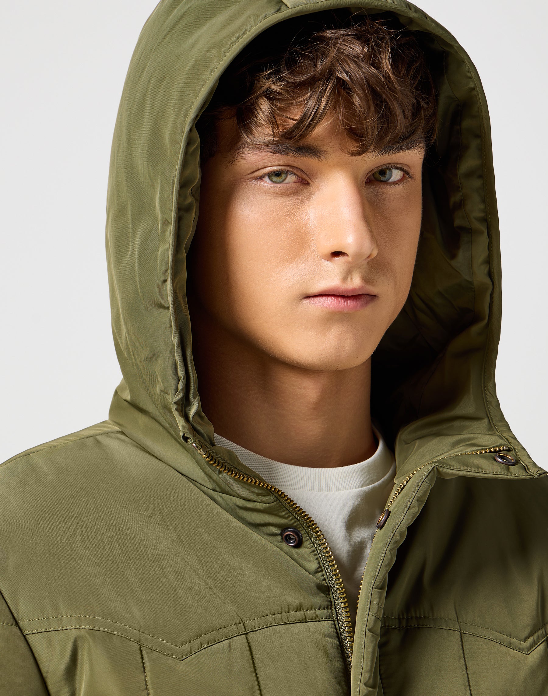 Transitional Puffer in Ivy Green Vestes Wrangler   