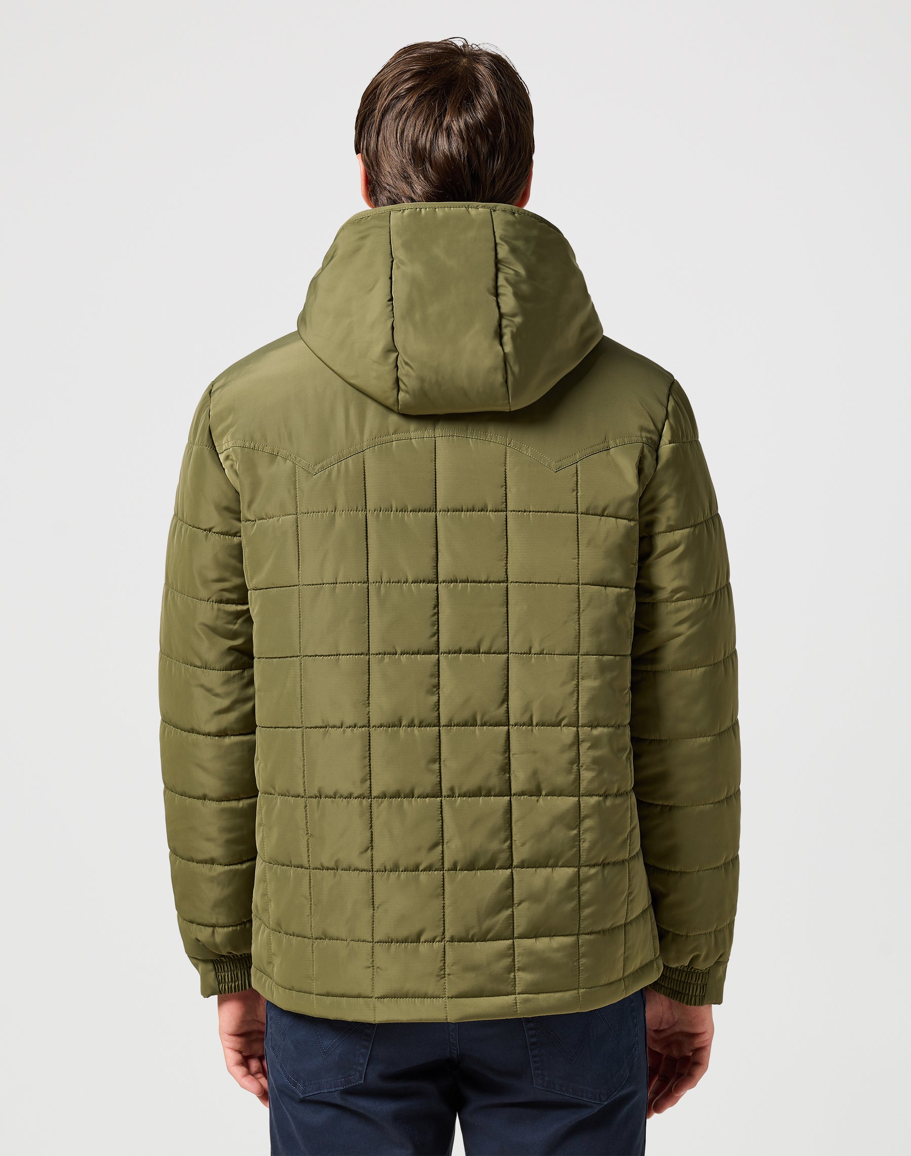 Transitional Puffer in Ivy Green Vestes Wrangler   