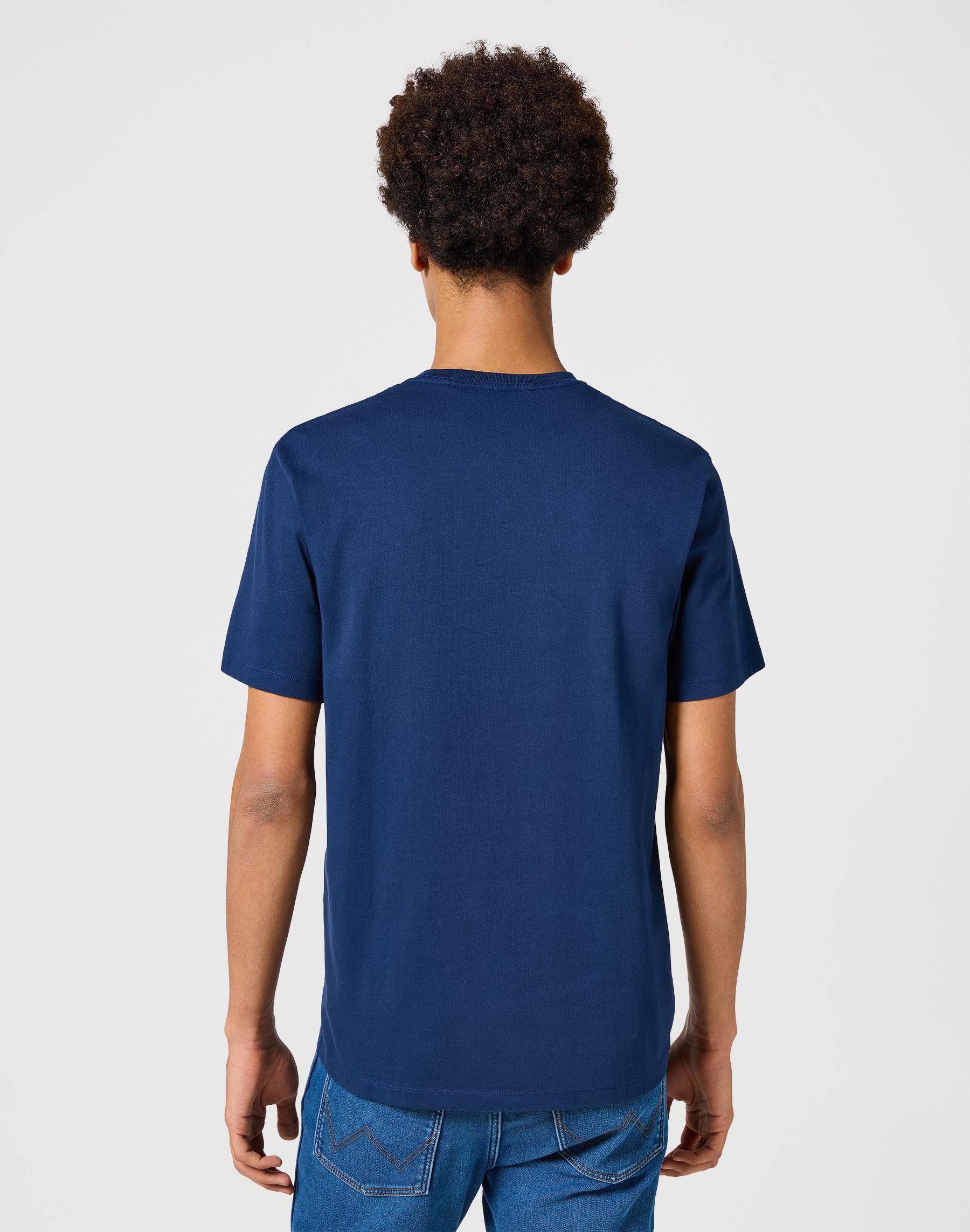 Graphic Tee in Navy T-shirts Wrangler   