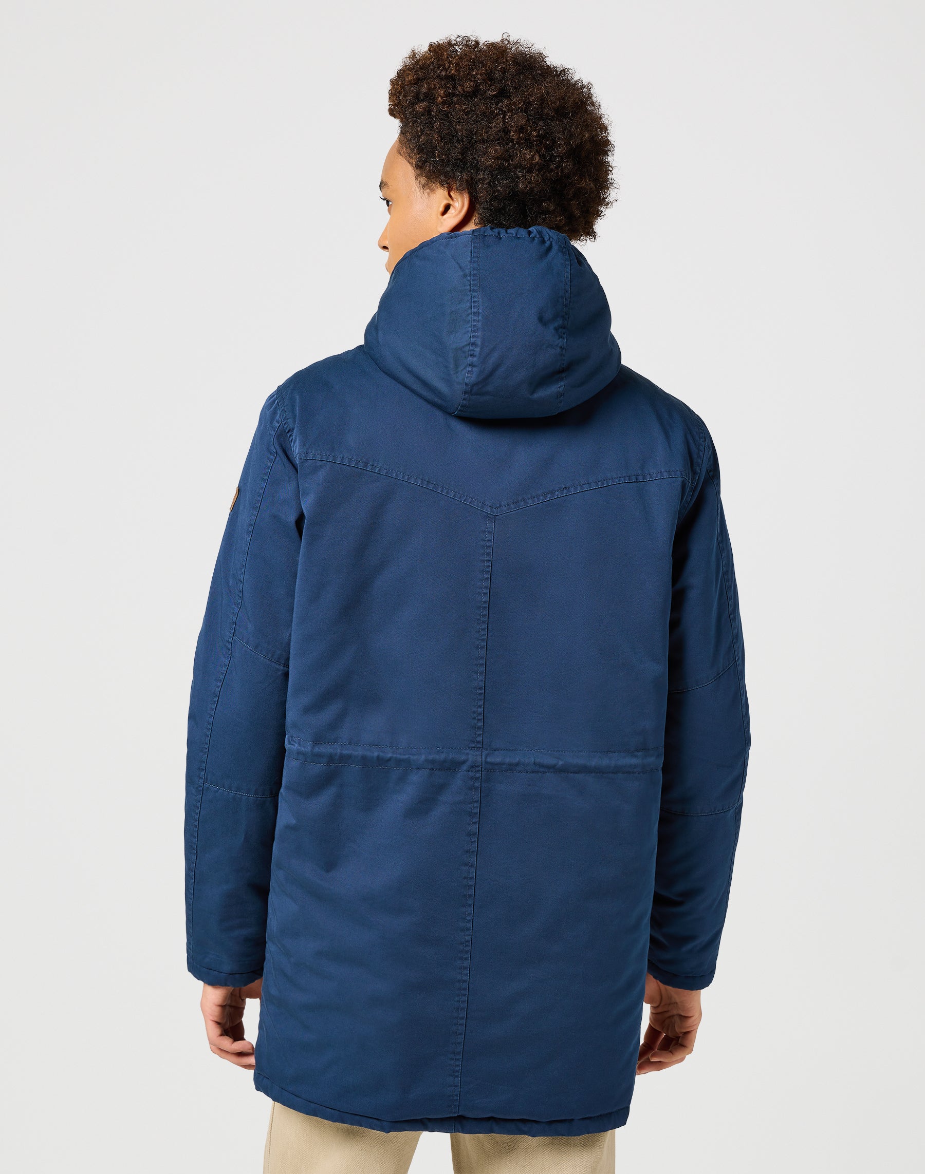 Heavy Puffer Jacket in Navy Vestes Wrangler   