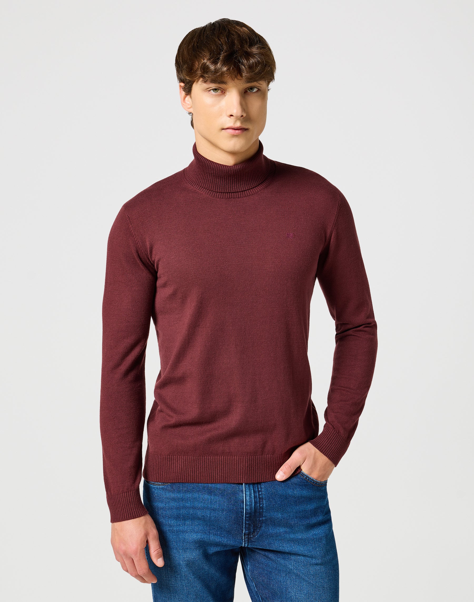 Turtleneck en Dahlia Pull Wrangler   