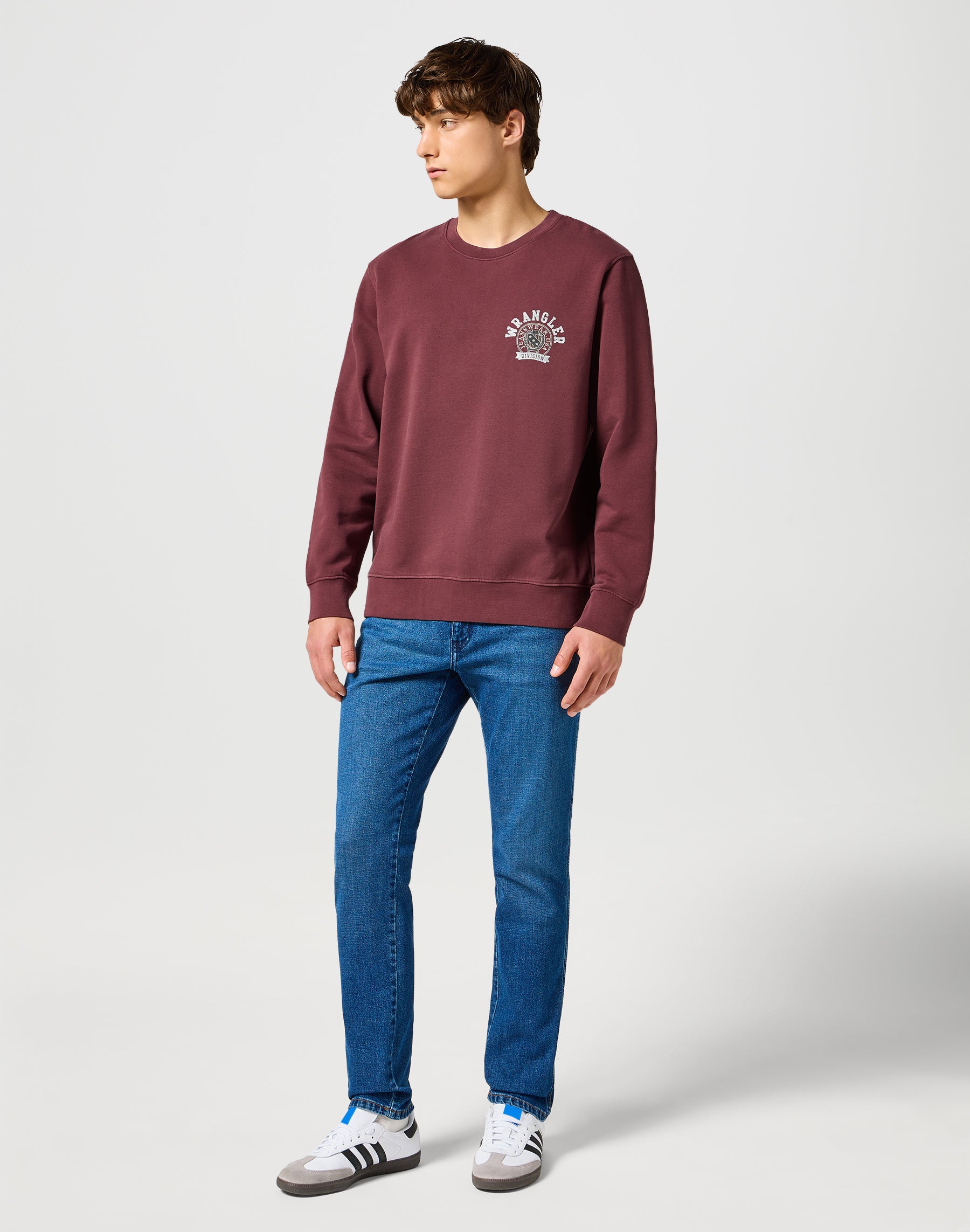 Sweatshirt ras du cou en dahlia Sweatshirts Wrangler   