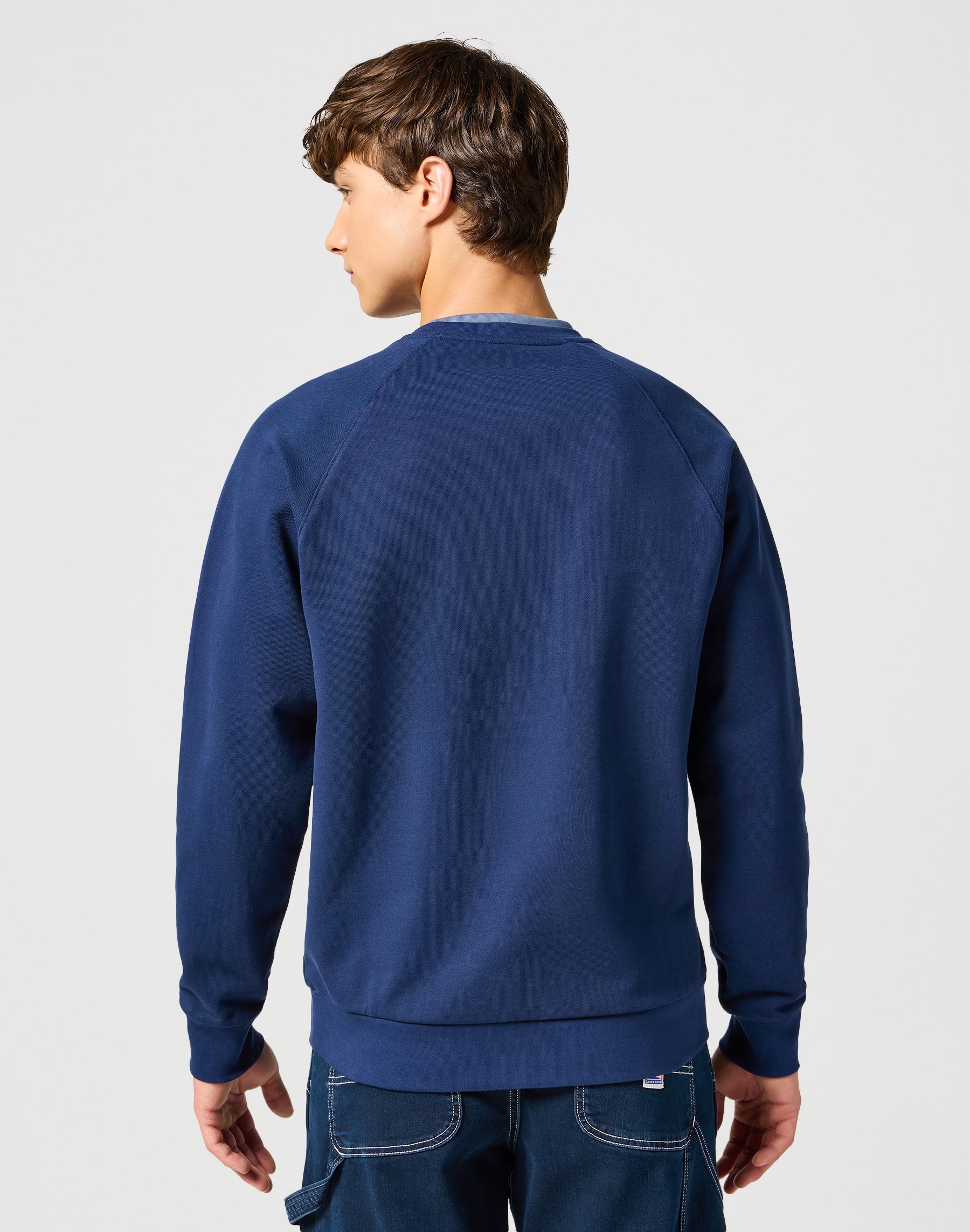 Casey Jones Sweatshirt en bleu marine Sweatshirts Wrangler   