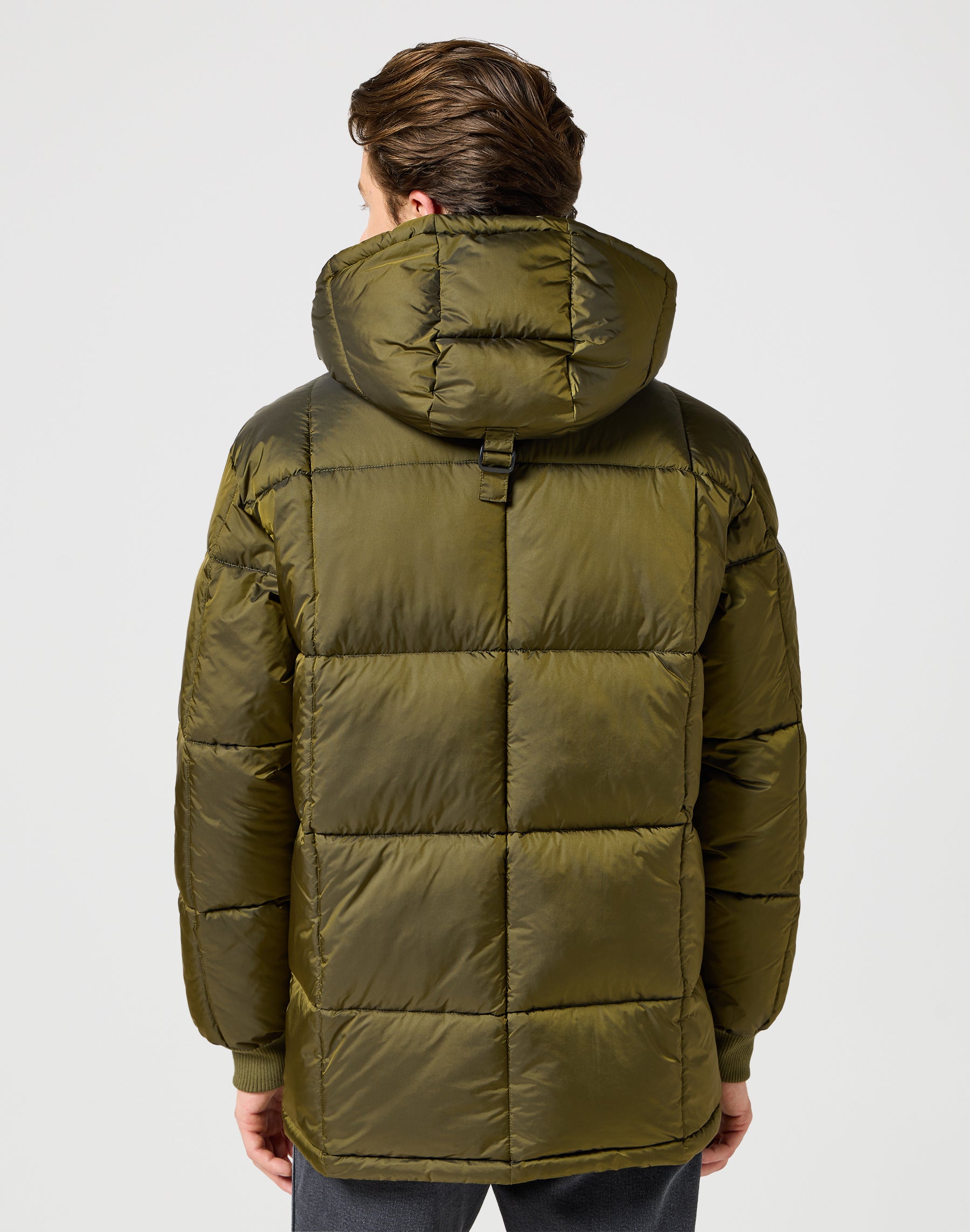 Parka Jacket in Ivy Green Vestes Wrangler   