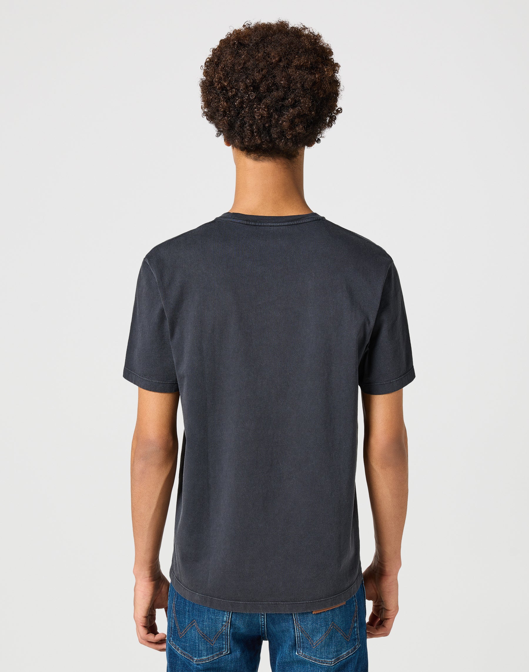 Graphic Tee in Faded Black T-shirts Wrangler   