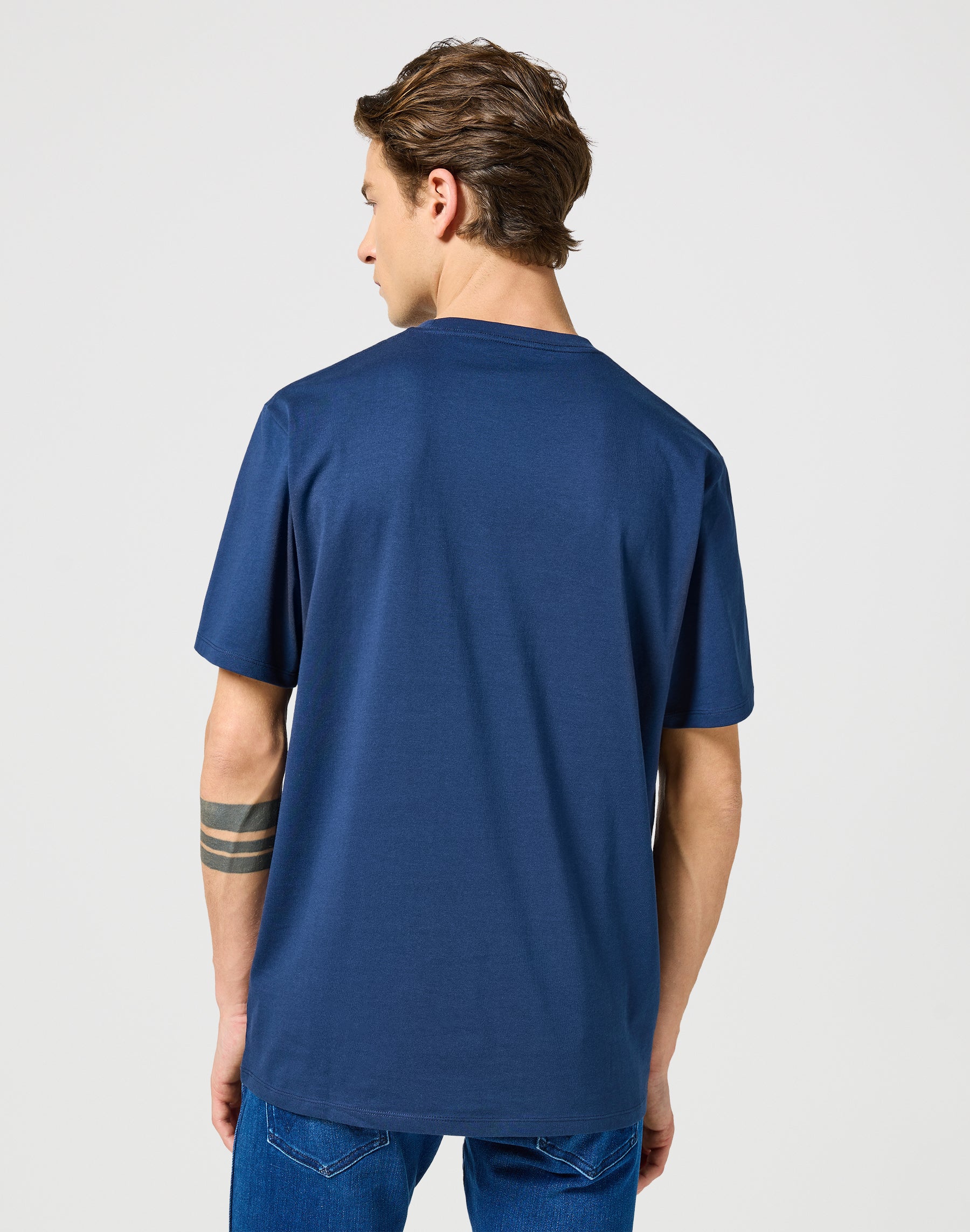 Americana Tee in Navy T-shirts Wrangler   