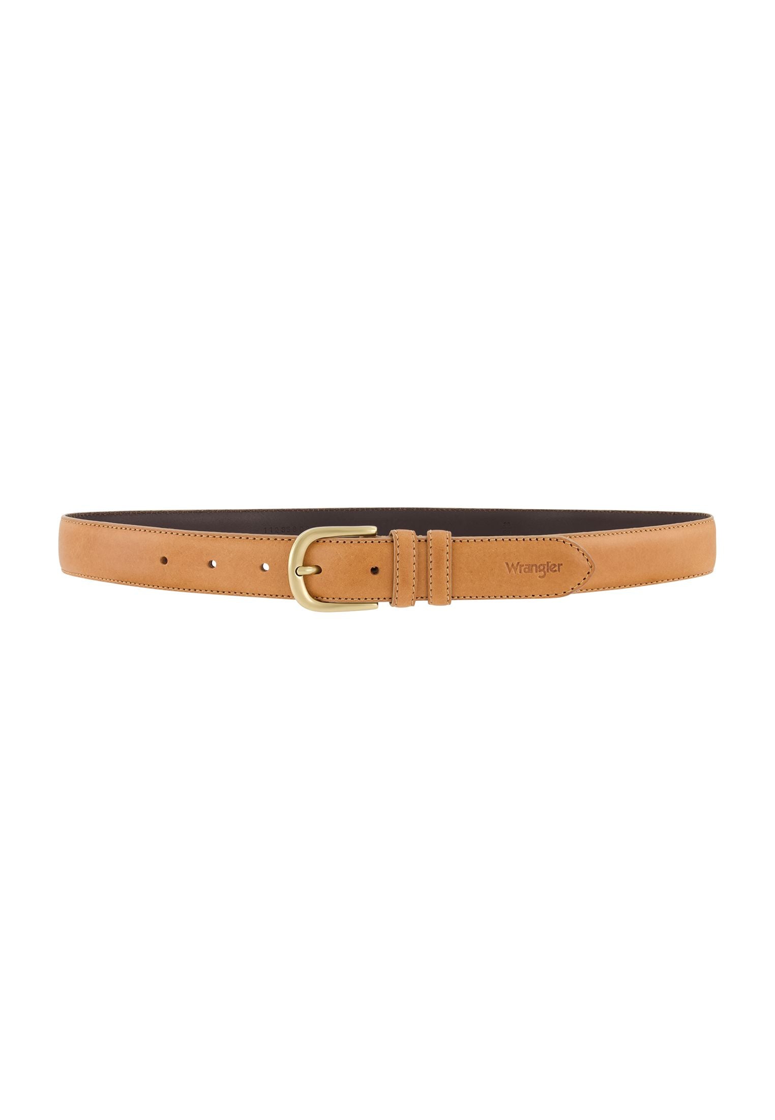 Bombato Belt in Dark Cognac Ceinture Wrangler   