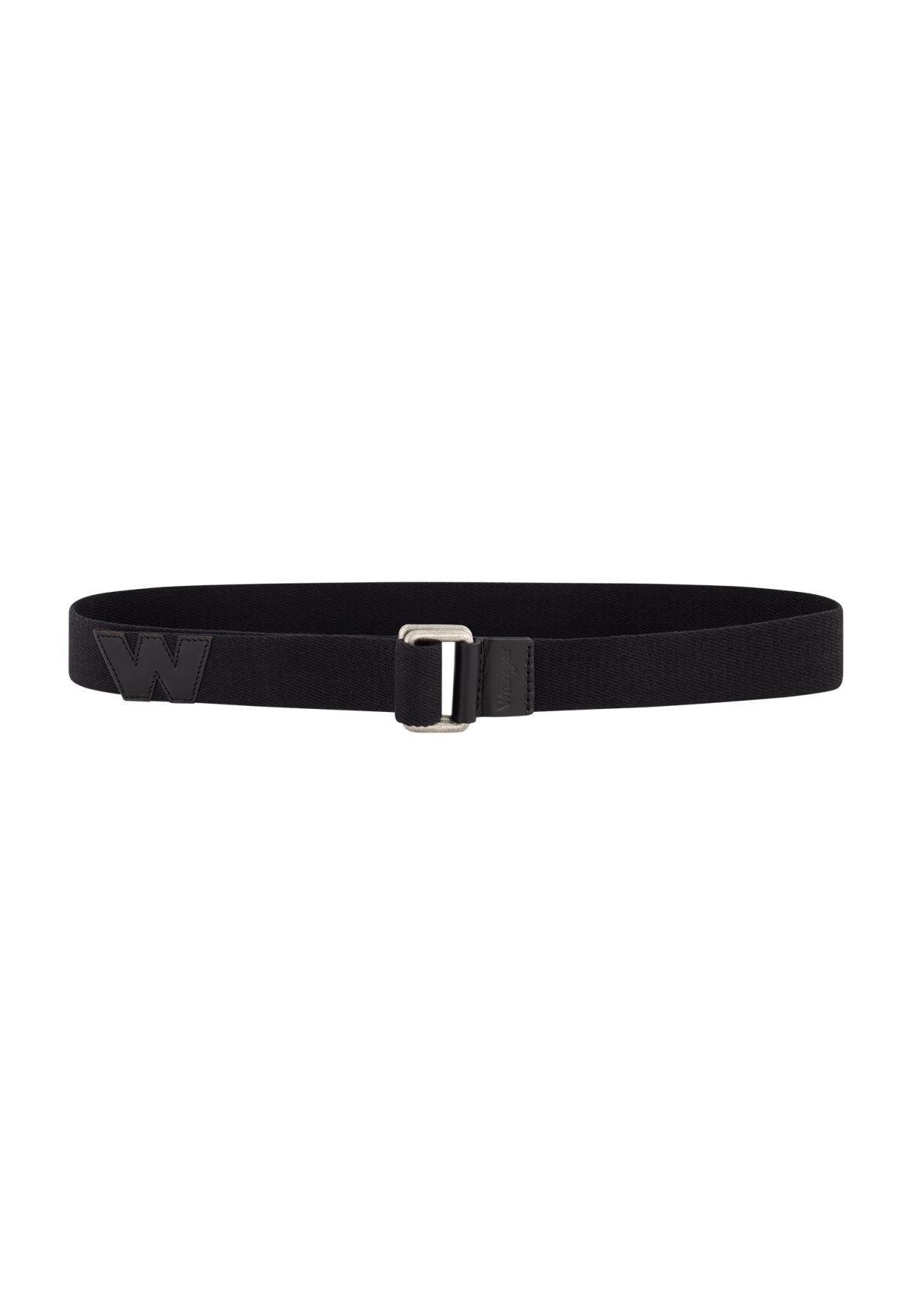 Webbing Belt in Black Ceinture Wrangler   