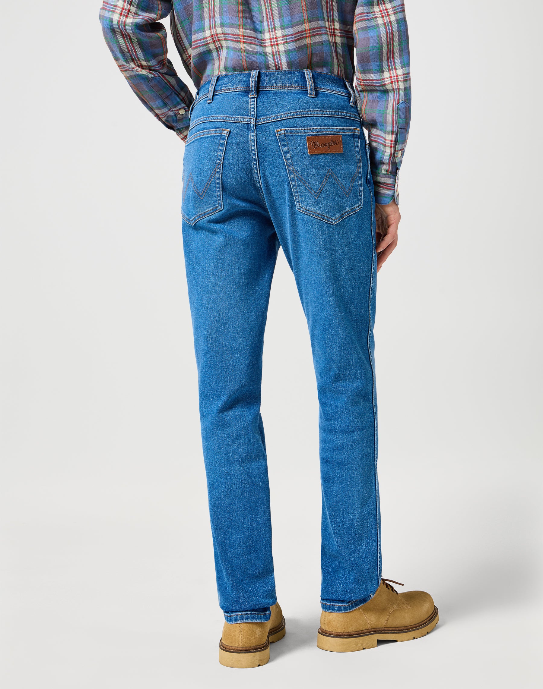 Texas Slim in Ridge Wash Jeans Wrangler   