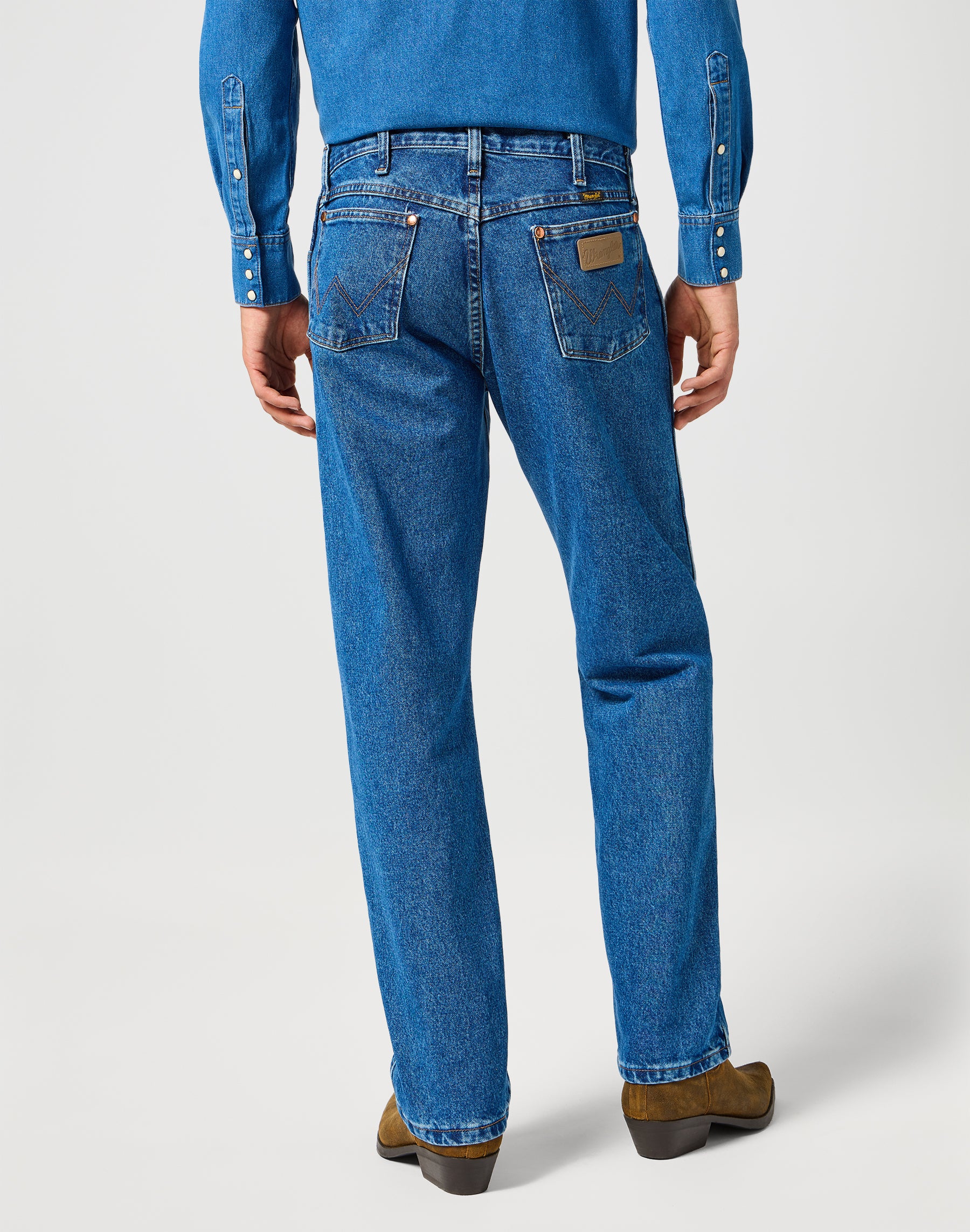 13MWZ en jean délavé Wrangler   