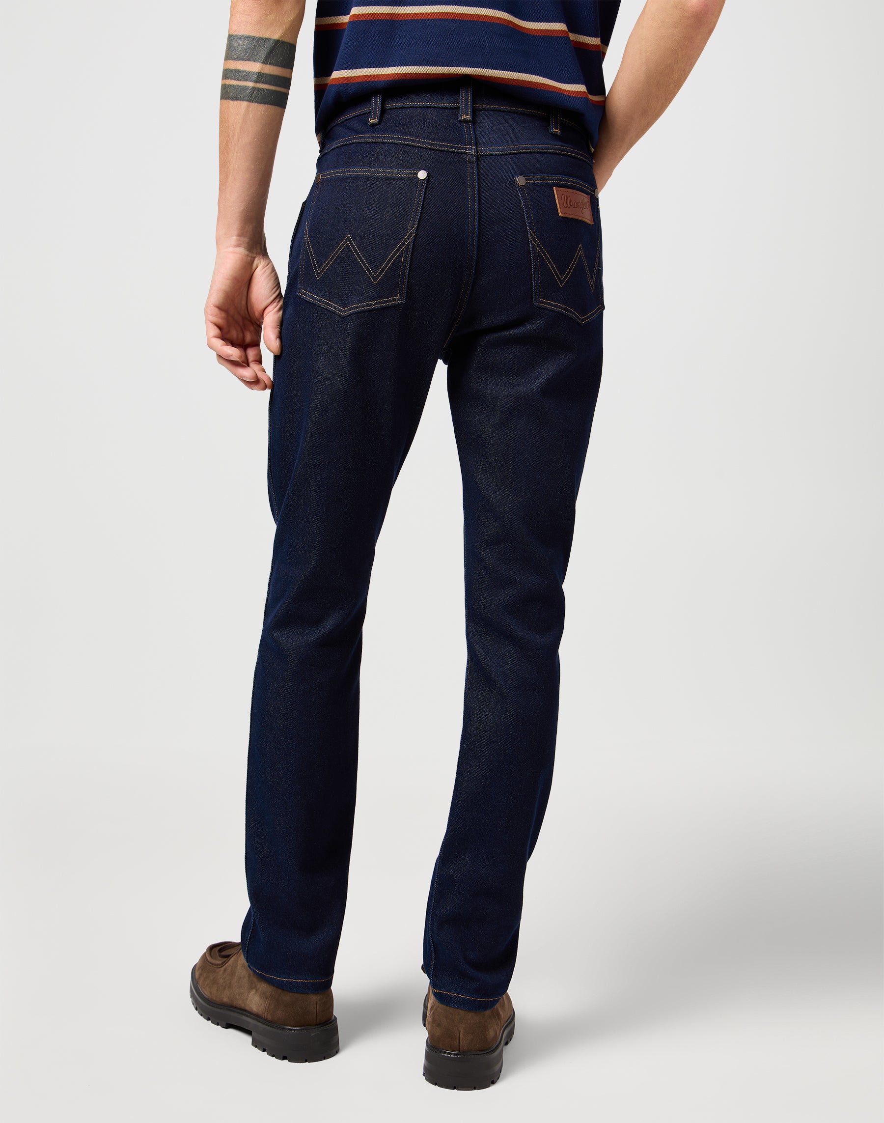 Larston en jeans Moonlight Rinse Wrangler