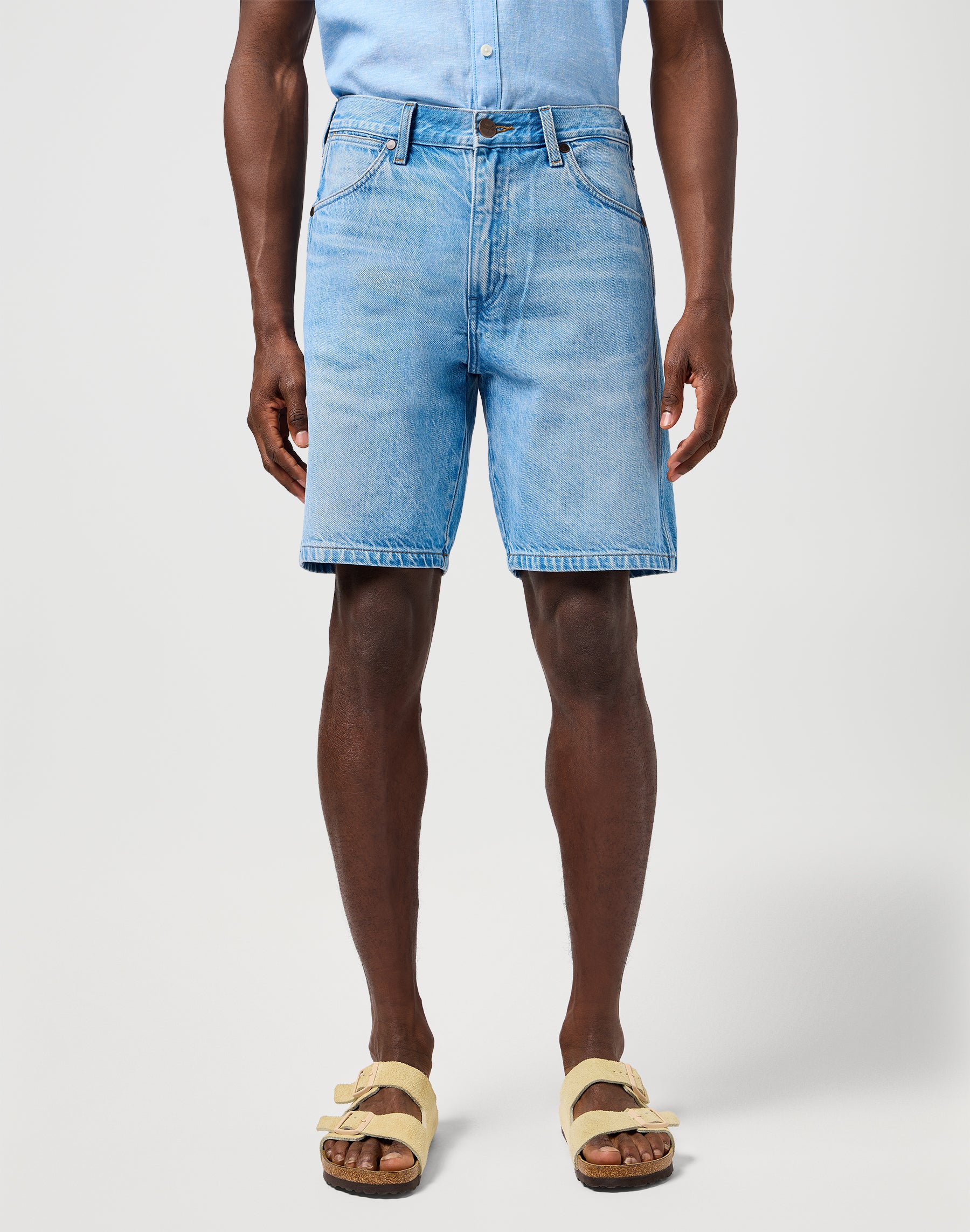 Frontier Short en jean frost Wrangler