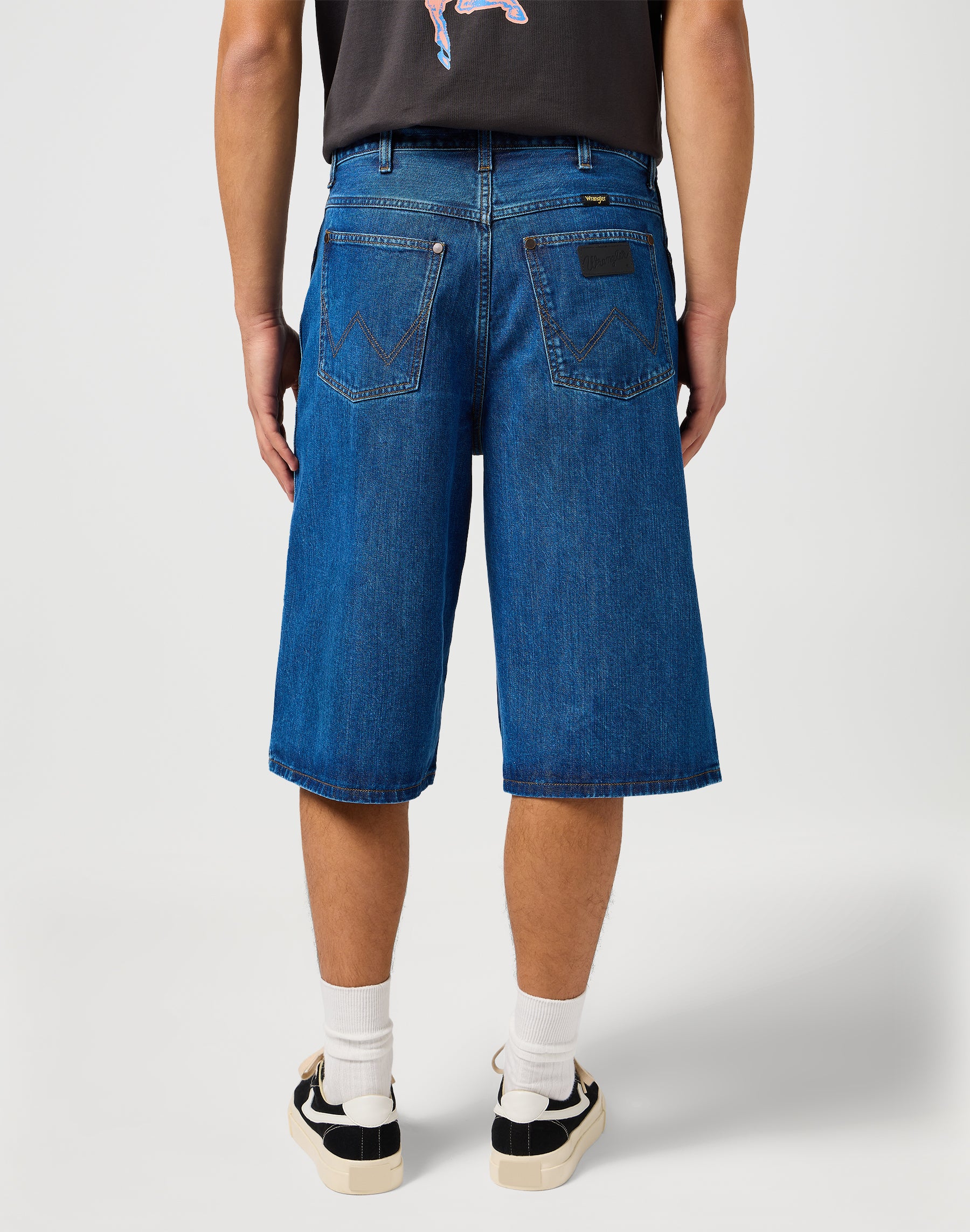 Short Jort en jean Stone foncé Wrangler