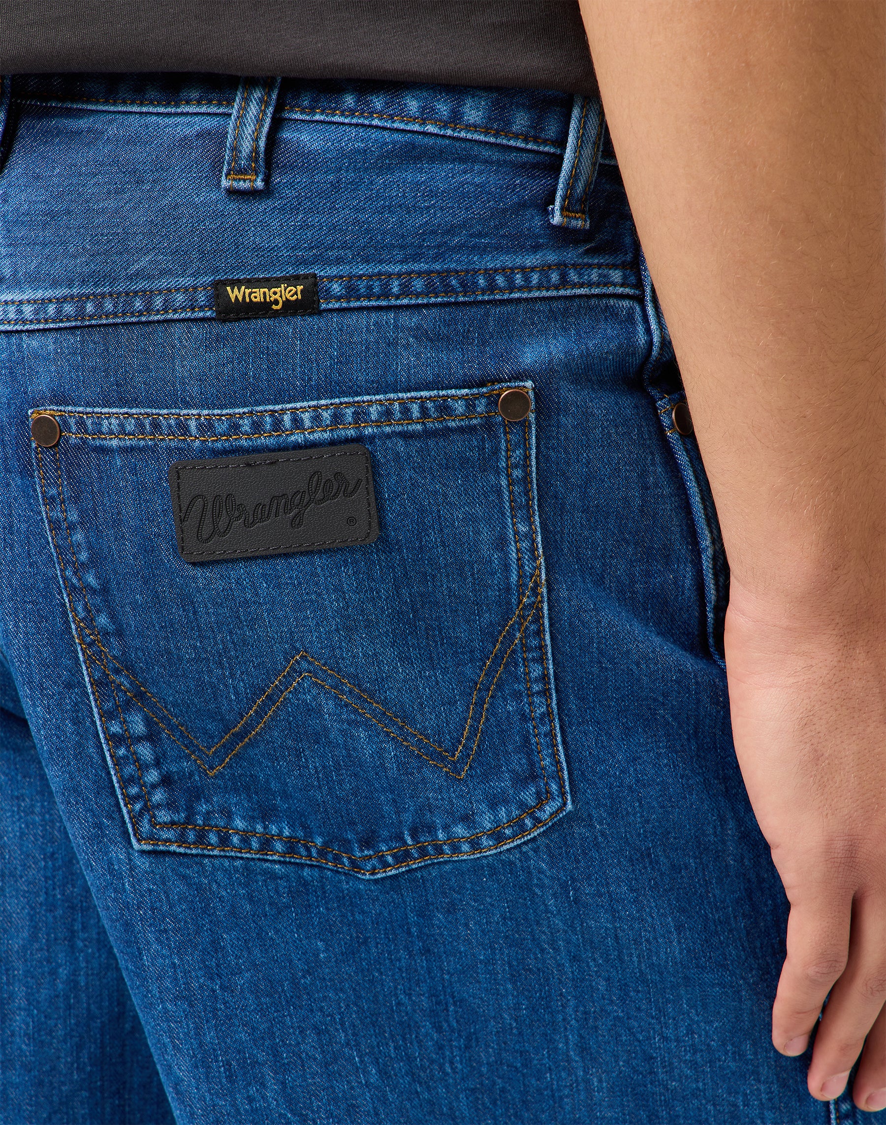 Short Jort en jean Stone foncé Wrangler