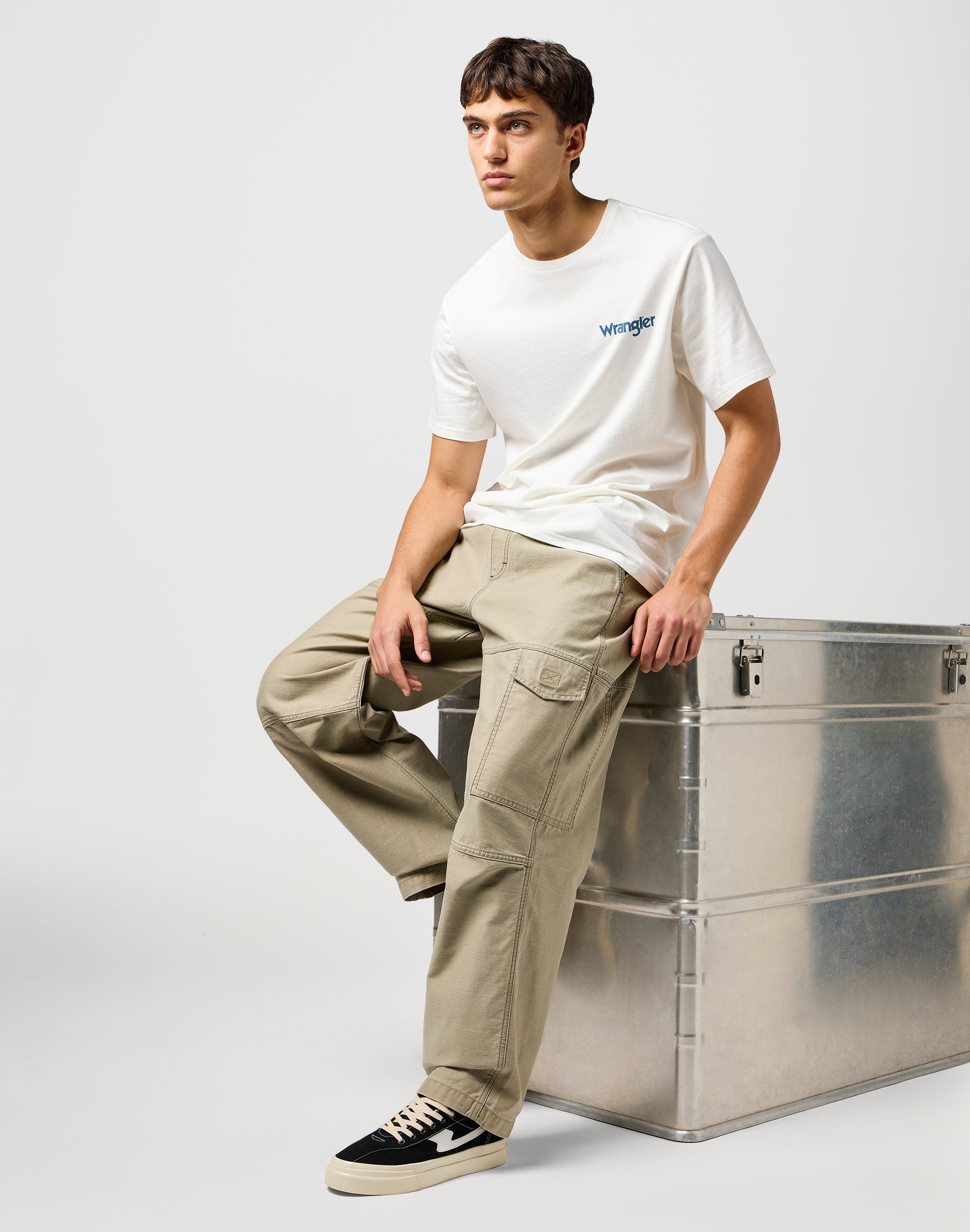 Drawstring Carpenter in Canyon Sand Pantalon Wrangler