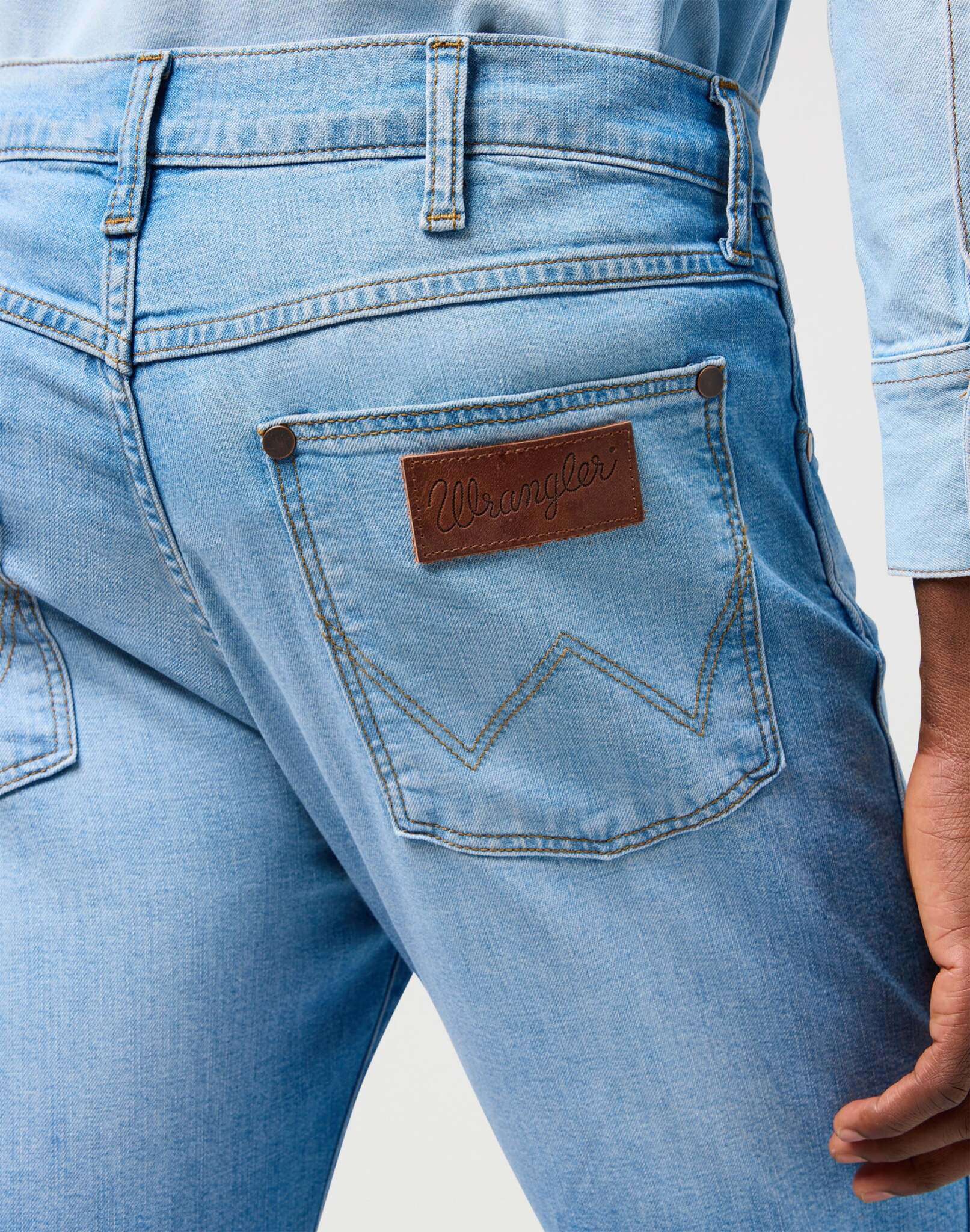 Larston en jeans Slate Shade Wrangler