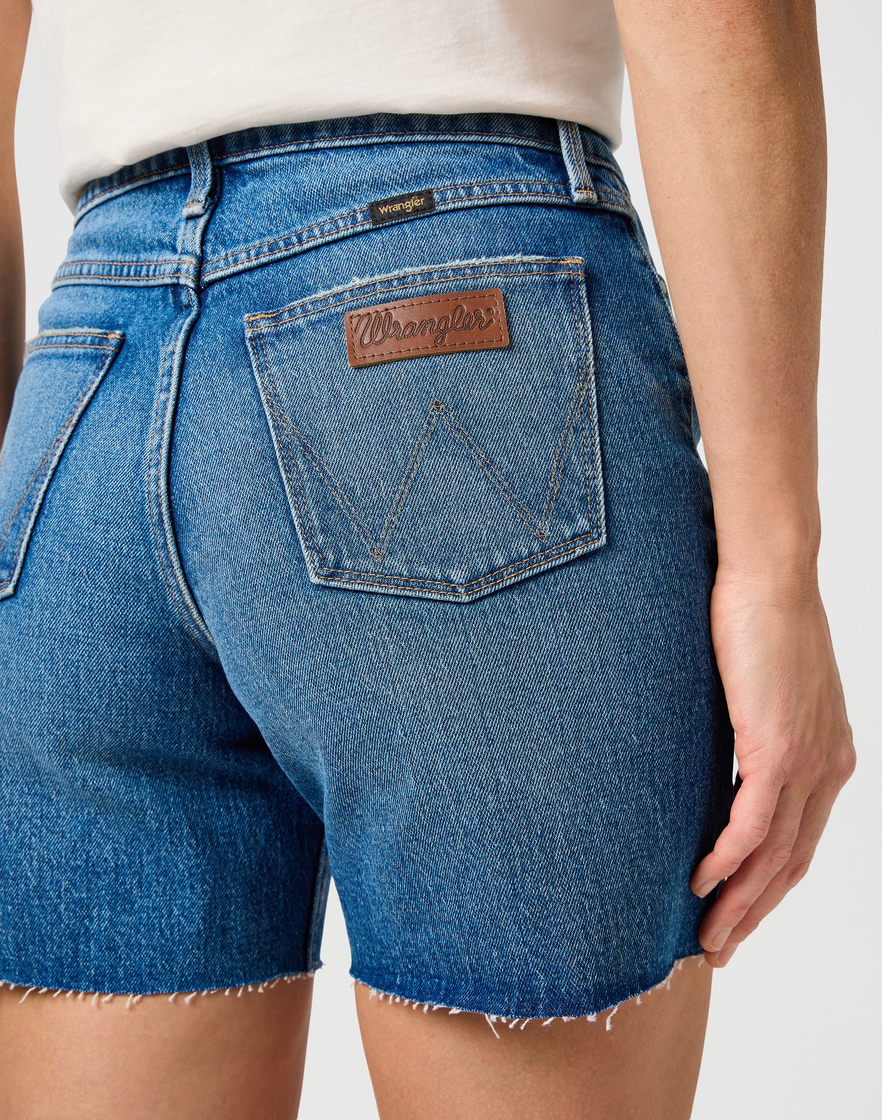 Short de cowboy 3 pouces en jean Sierra Wrangler