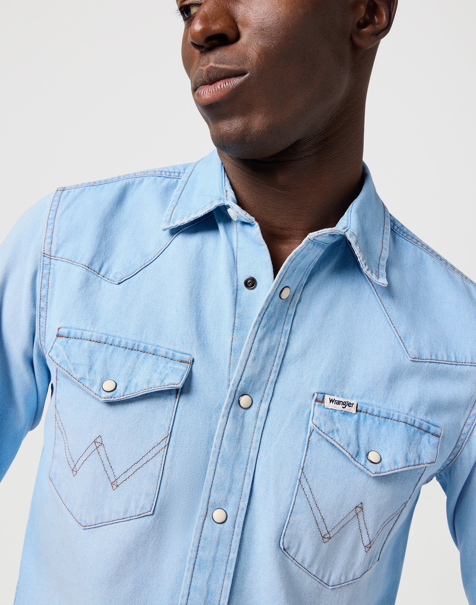 Chemise Western in Authentic Tint Chemises Wrangler