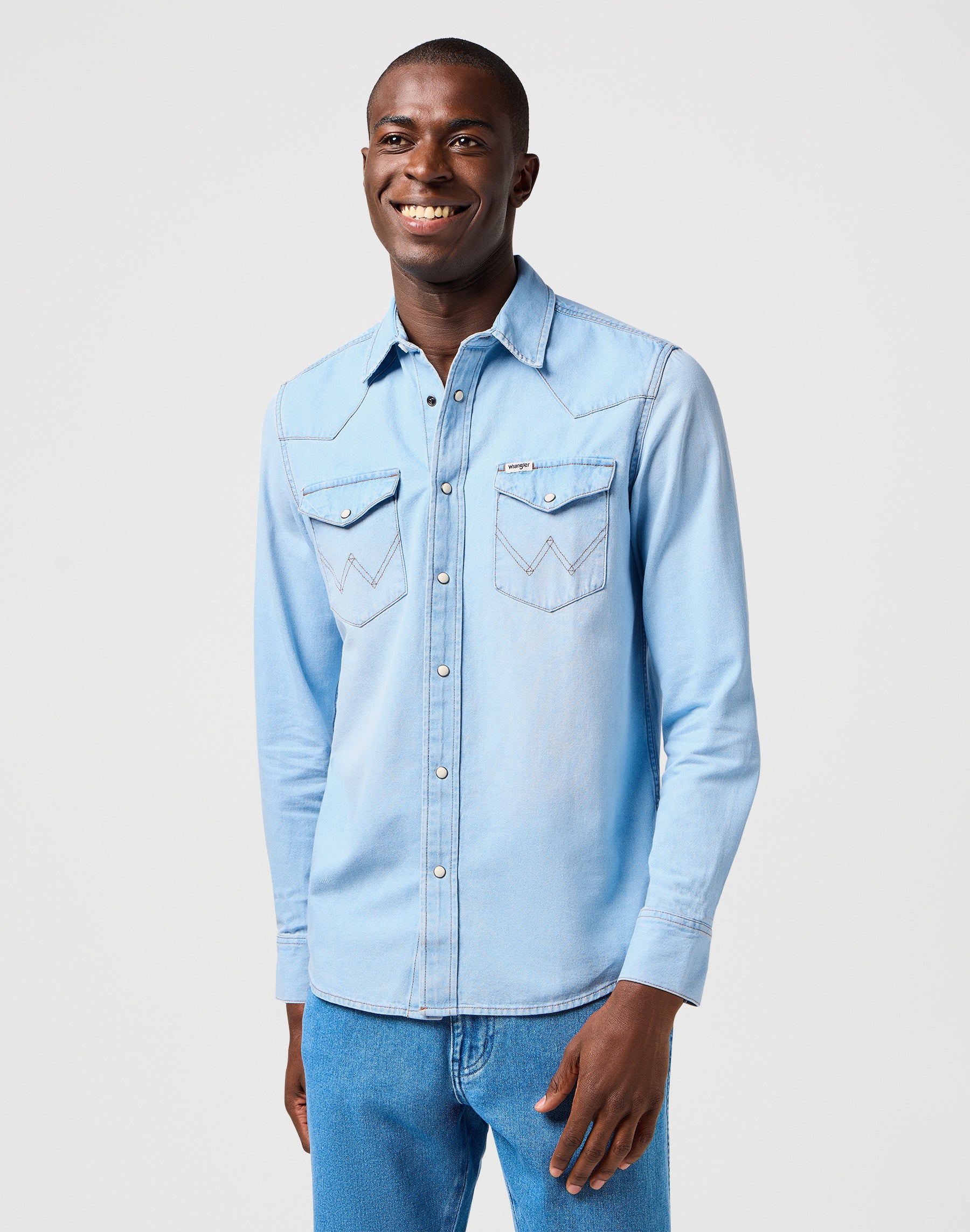 Chemise Western in Authentic Tint Chemises Wrangler